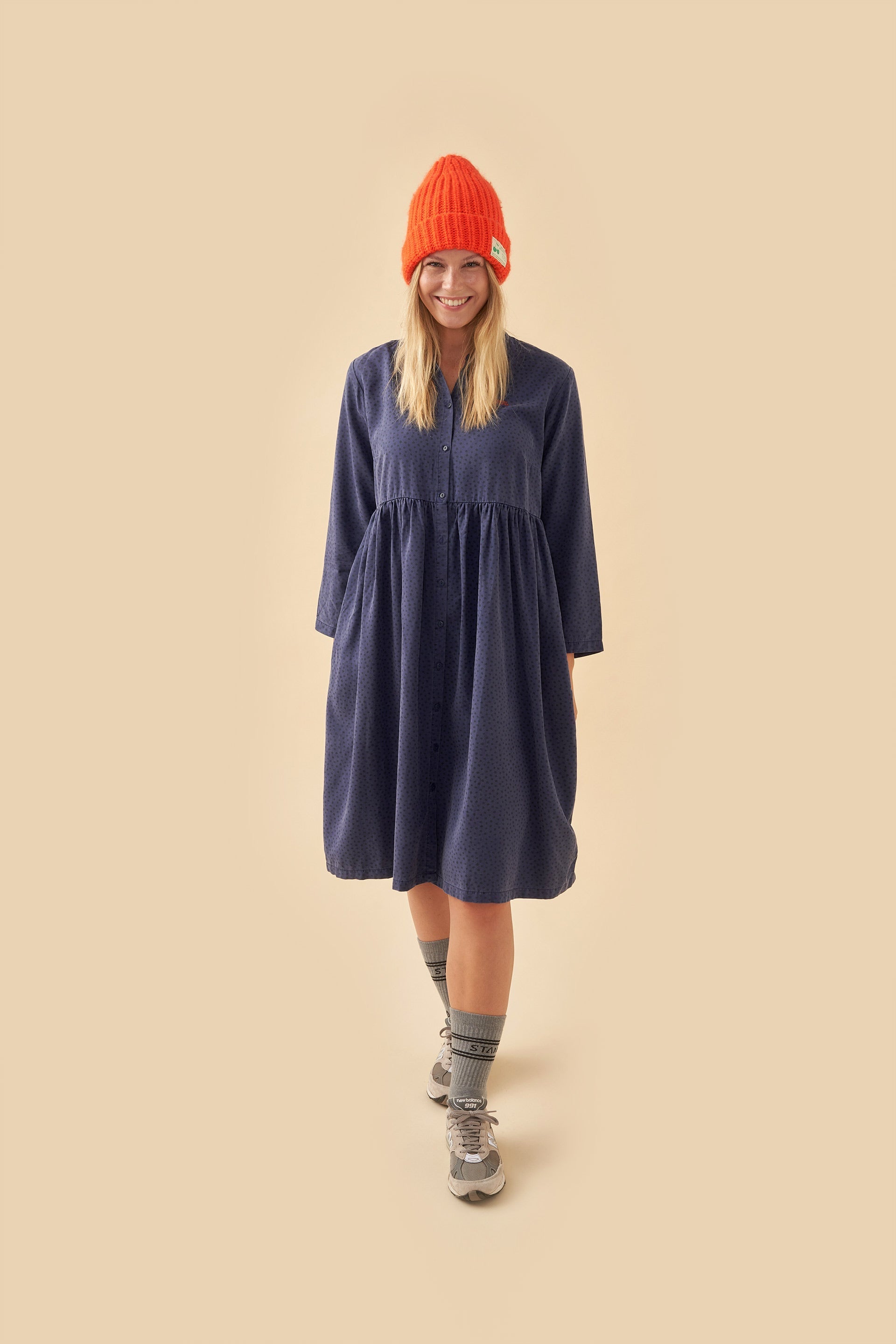 WOMAN LYOCELL MINI FLOWERS DRESS