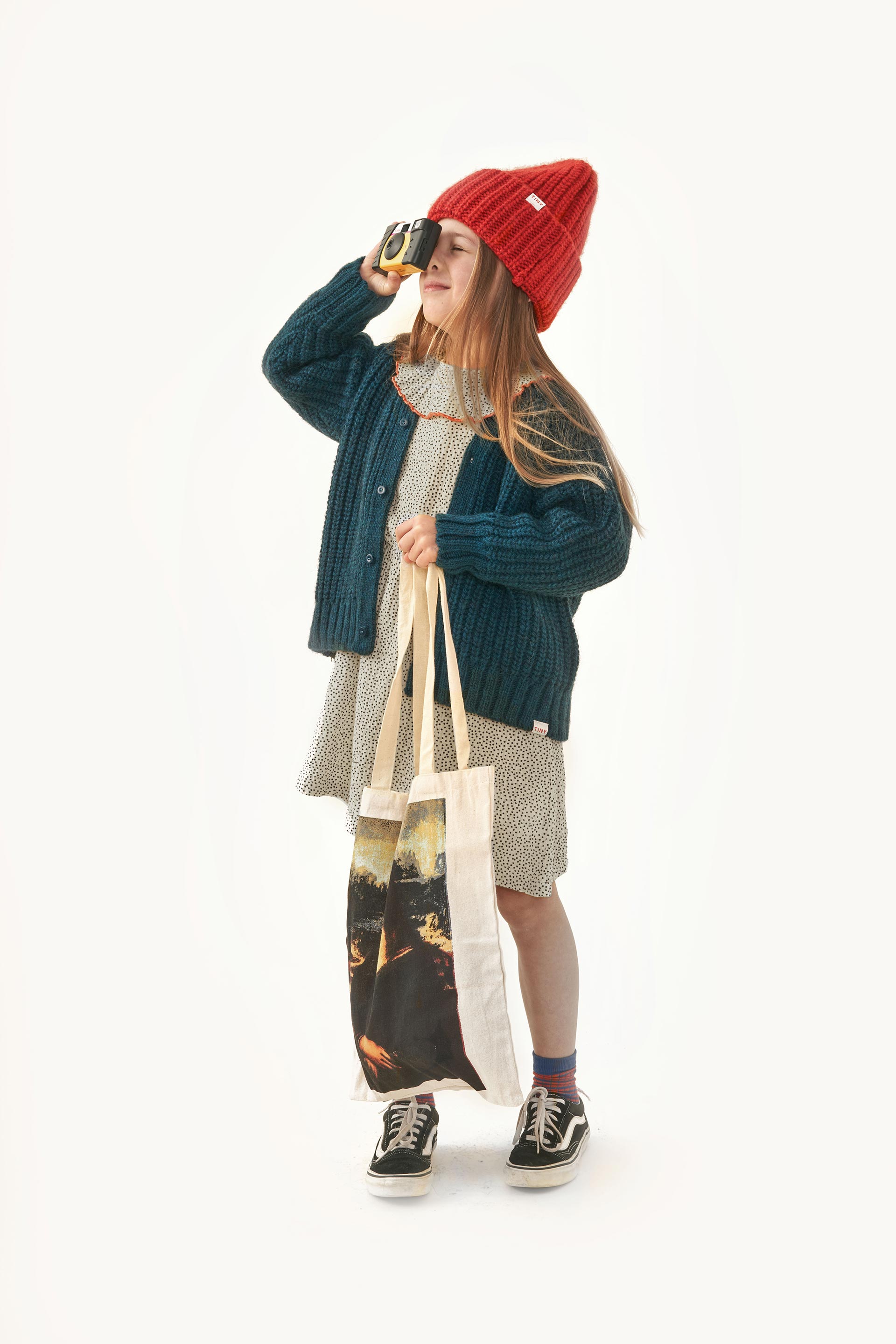 PEQUEÑO DOTS VESTIDO VOLANTES