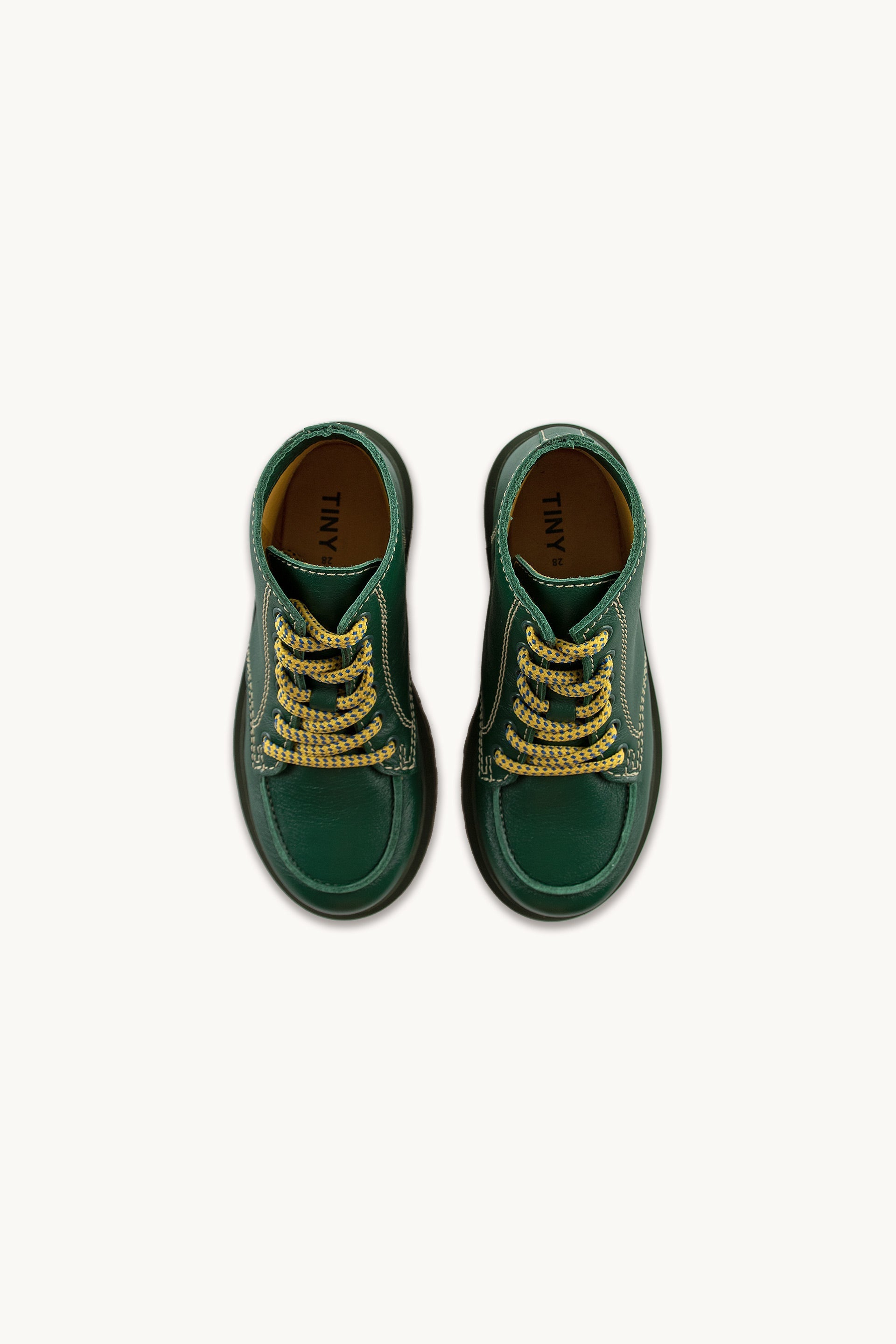 LACE-UP LEATHER BOOTS