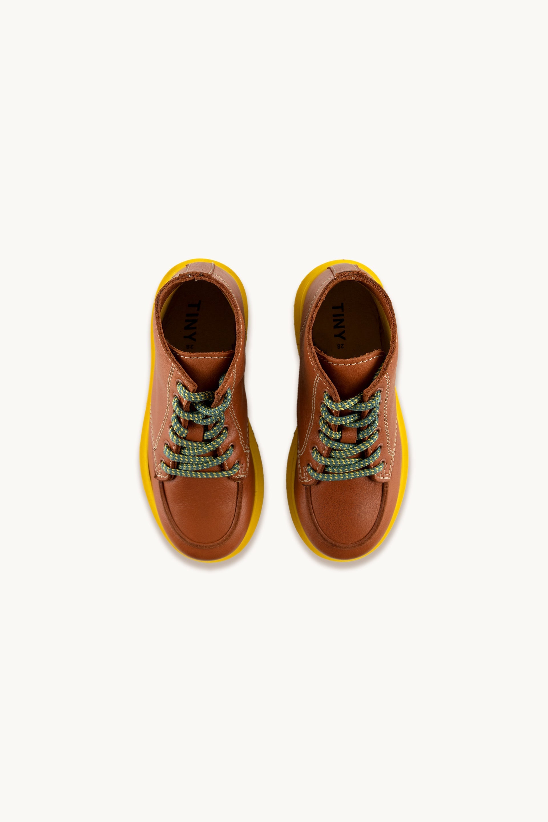 LACE-UP LEATHER BOOTS