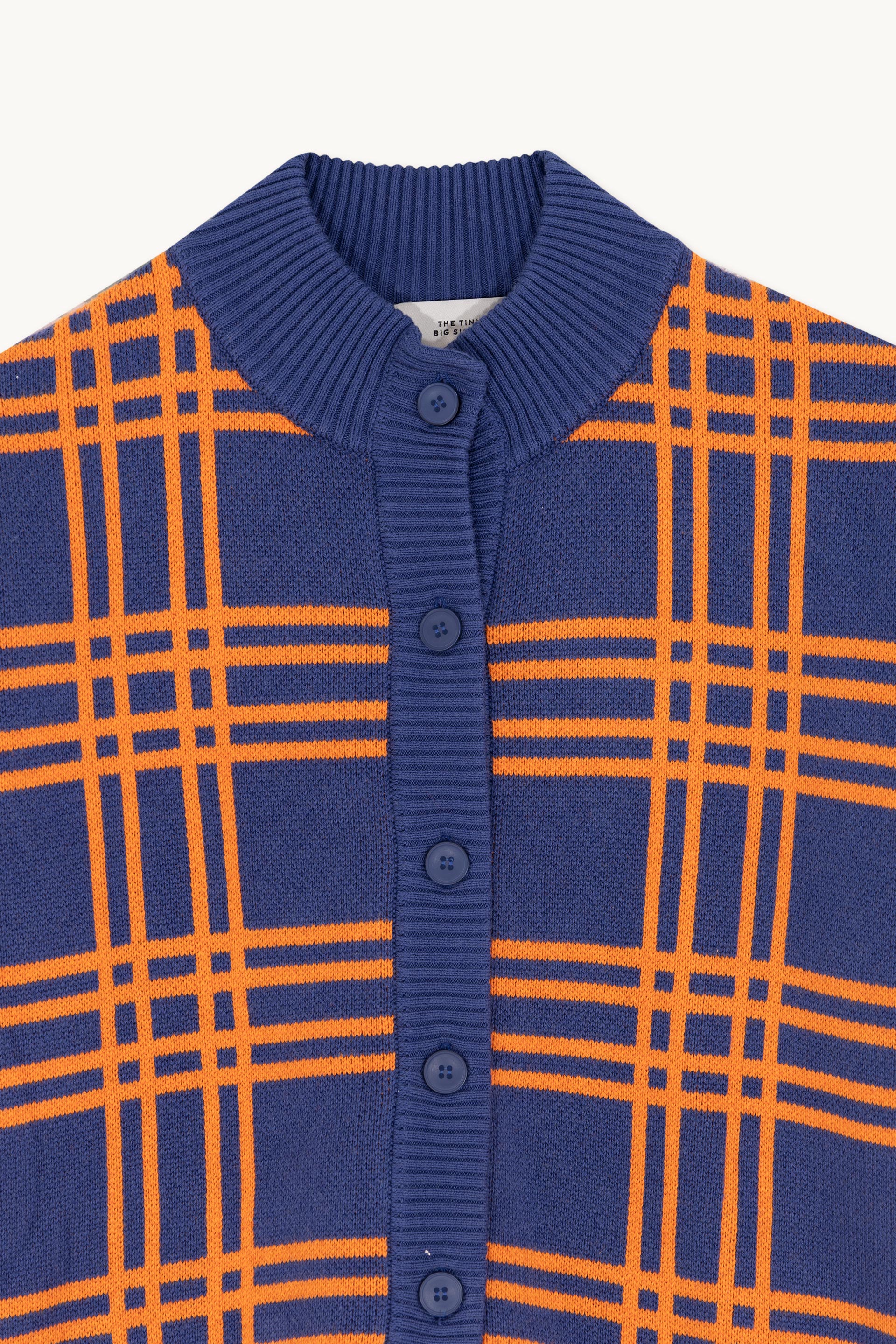 BELEN CHECKED CARDIGAN