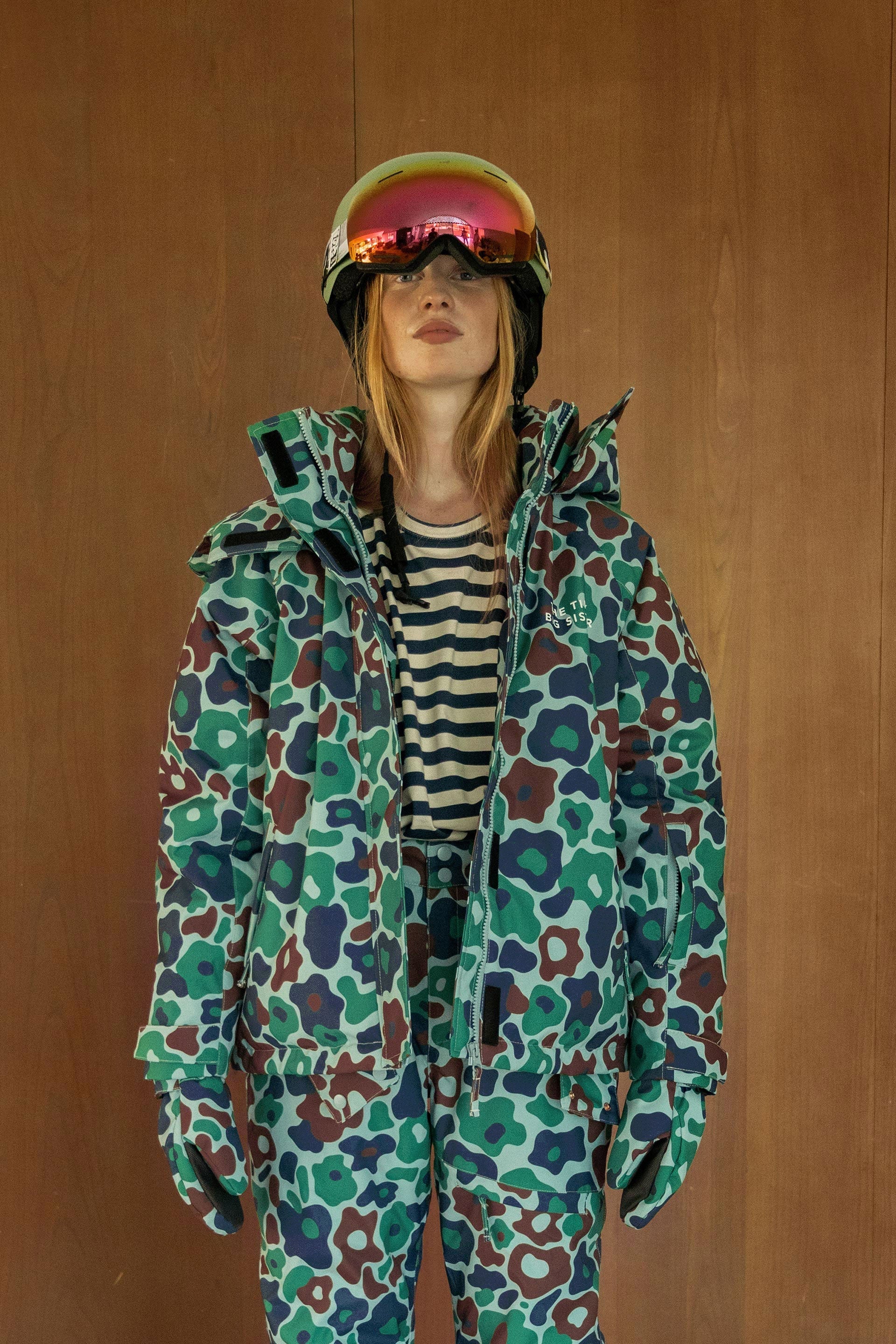 GRANDE FLOWERS SNOW CHAQUETA