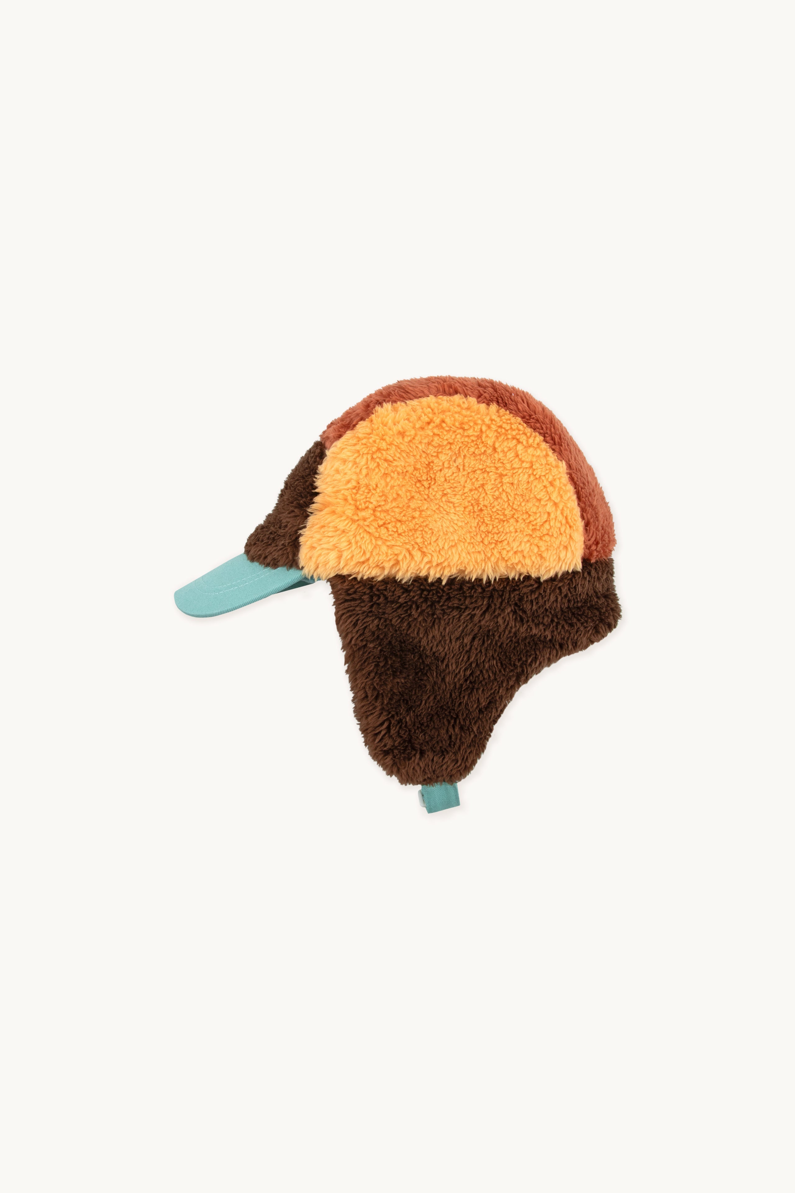COLOR BLOCK POLAR SHERPA CAP