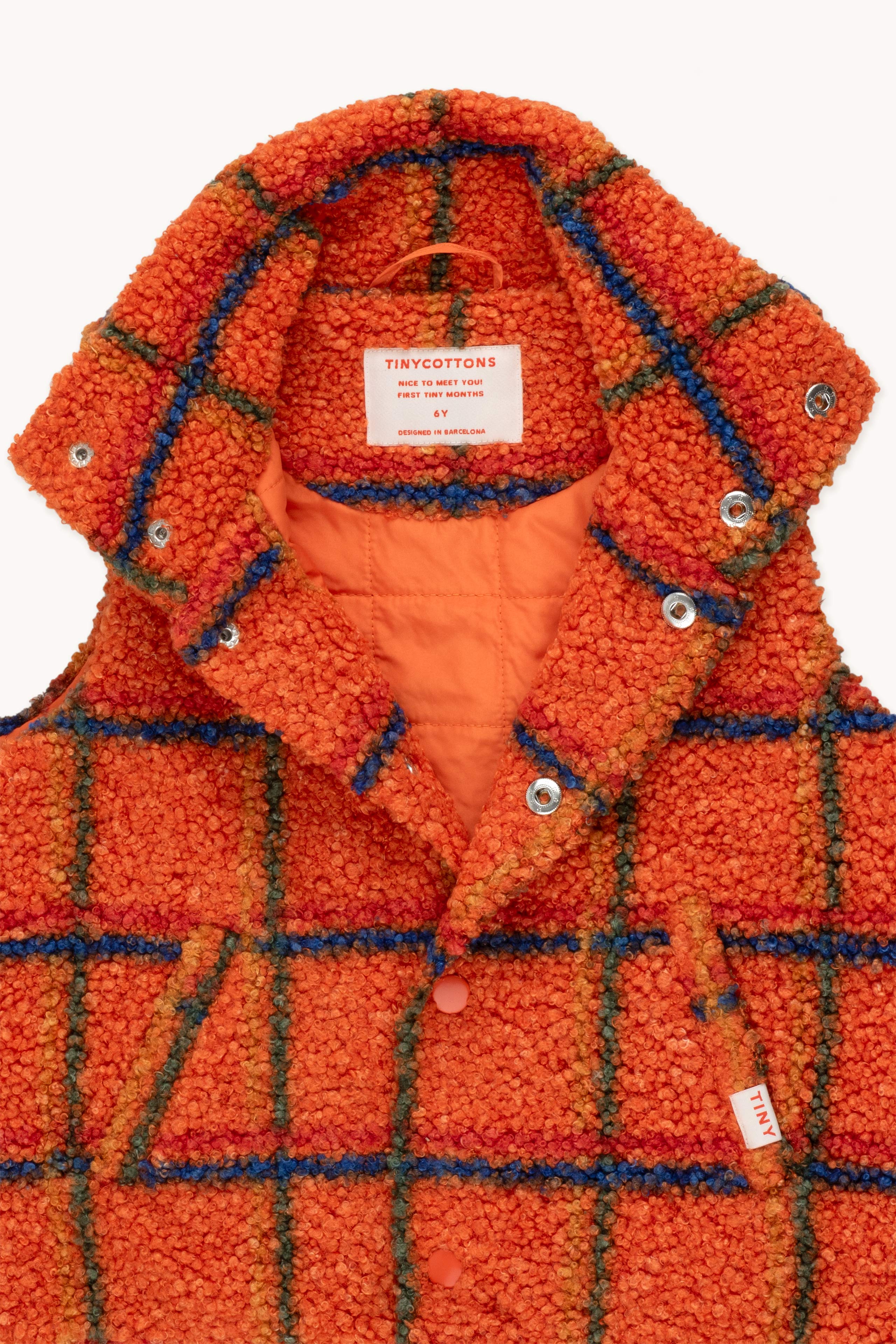 CHECK SHERPA VEST