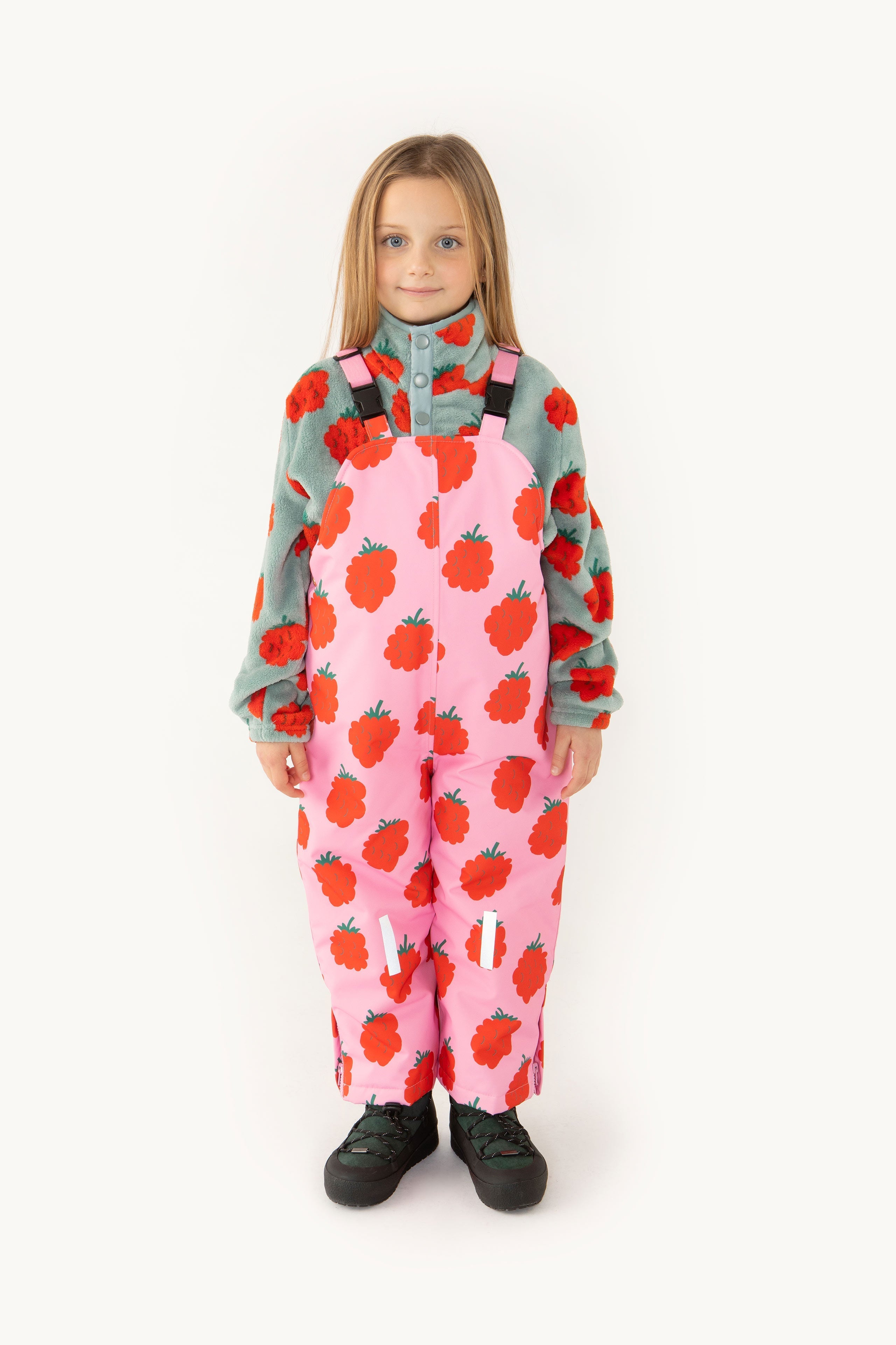 RASPBERRIES SNOW DUNGAREES
