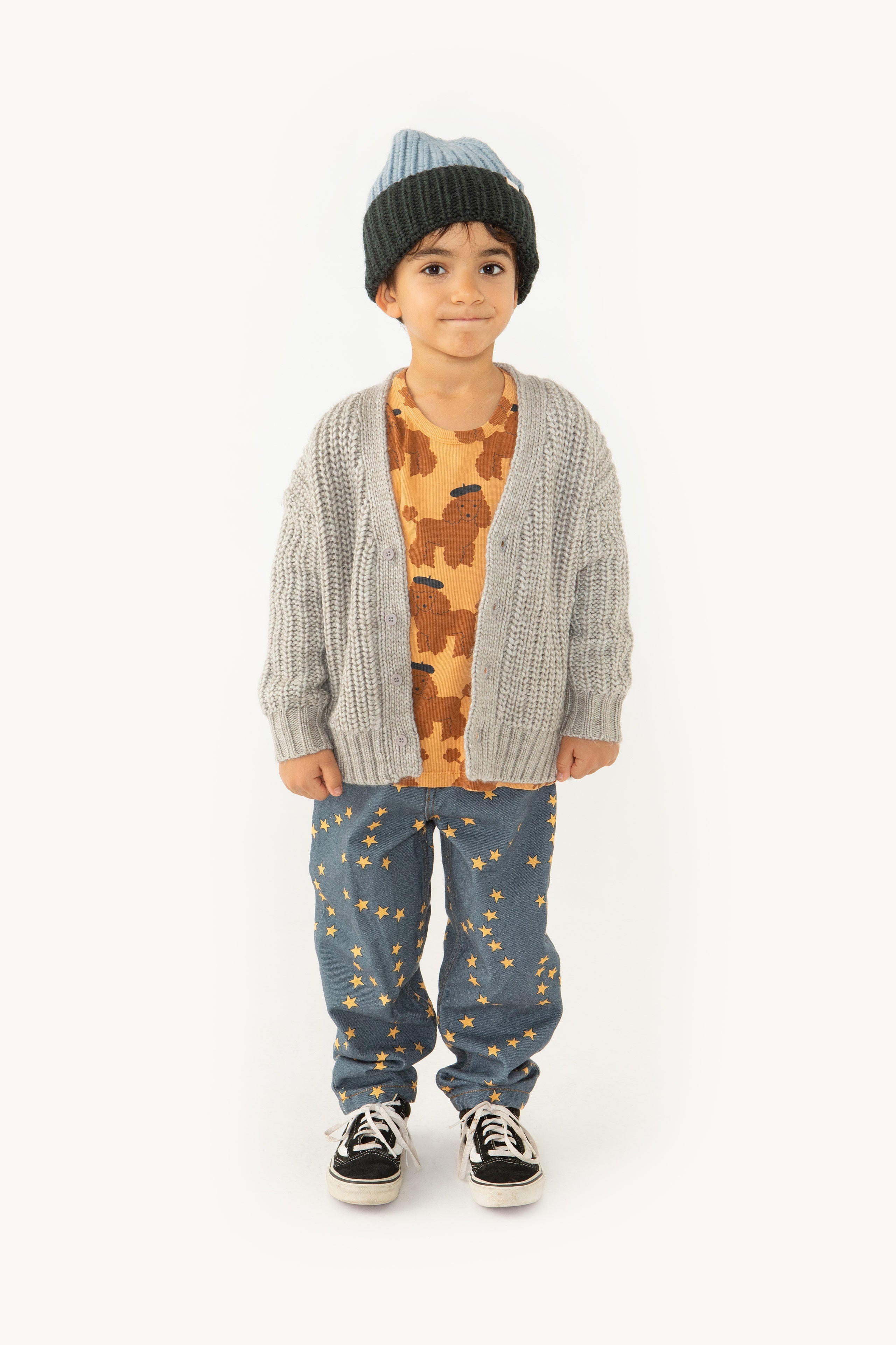 SOLID CARDIGAN