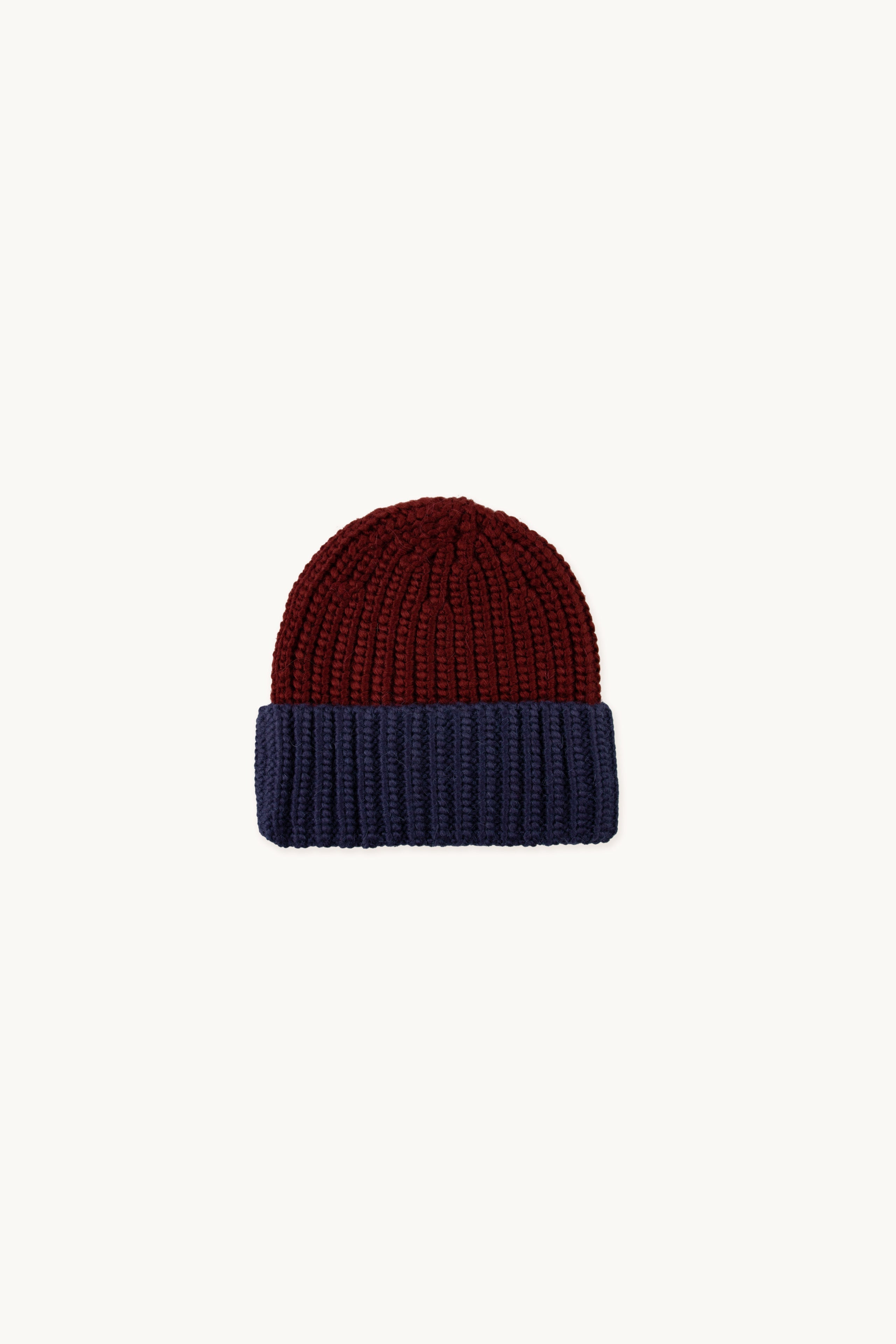 COLOR BLOCK BEANIE