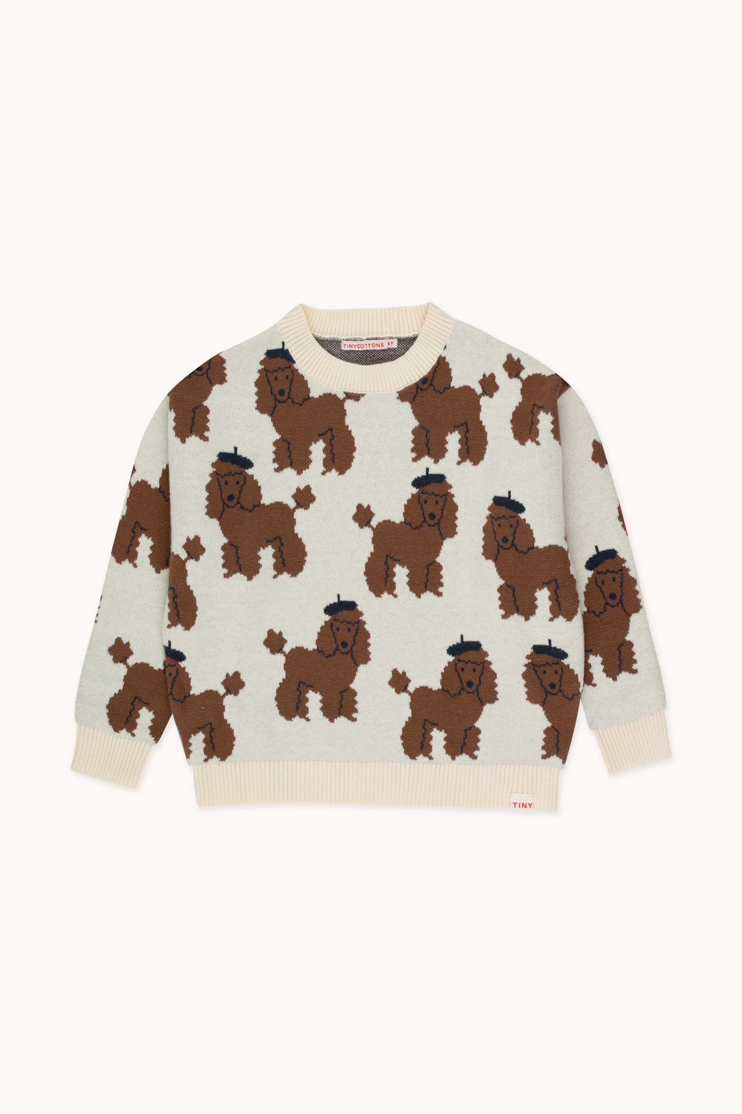 TINY POODLE SWEATER