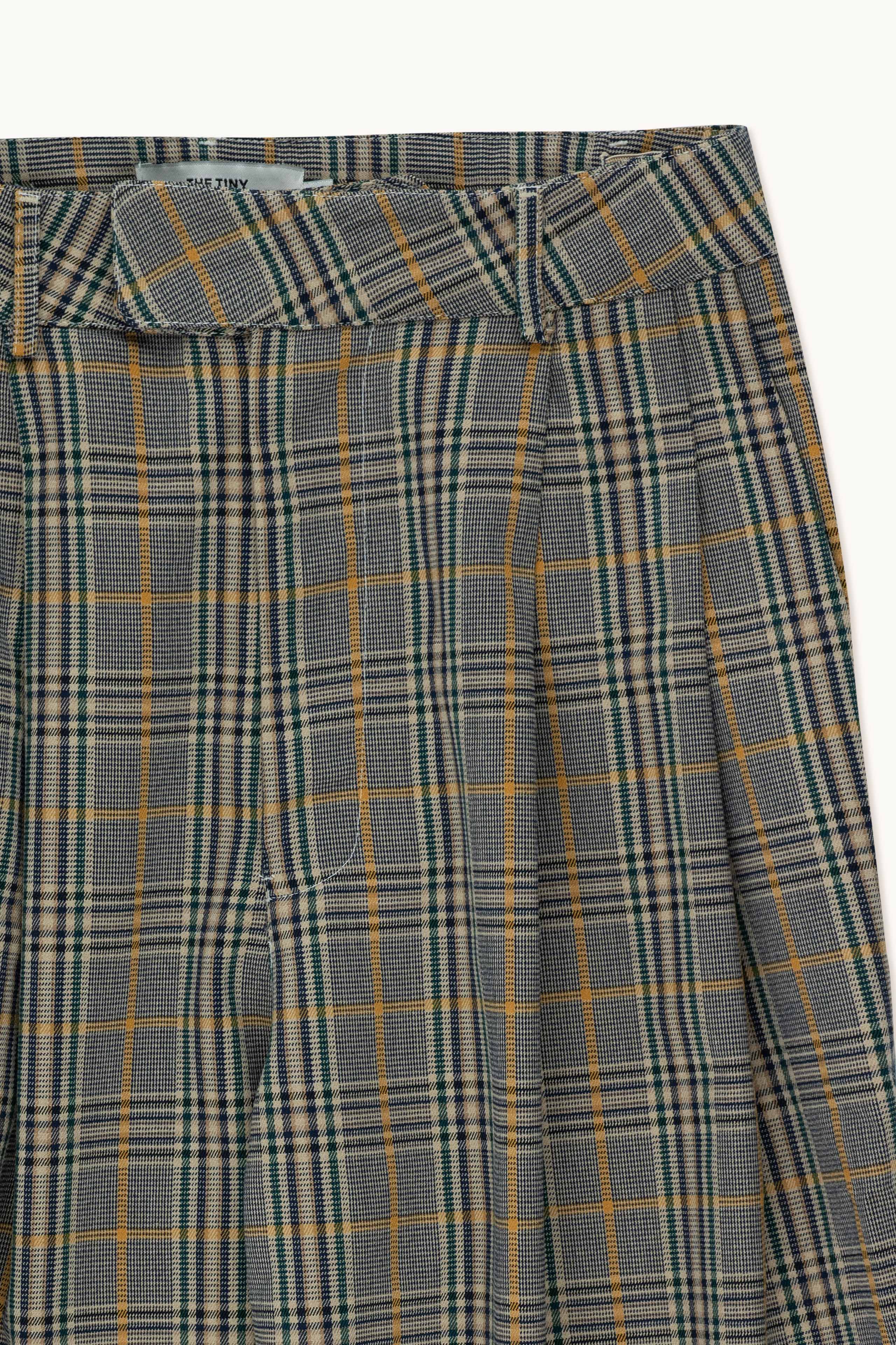 PLISADO CHECK PANTALONES