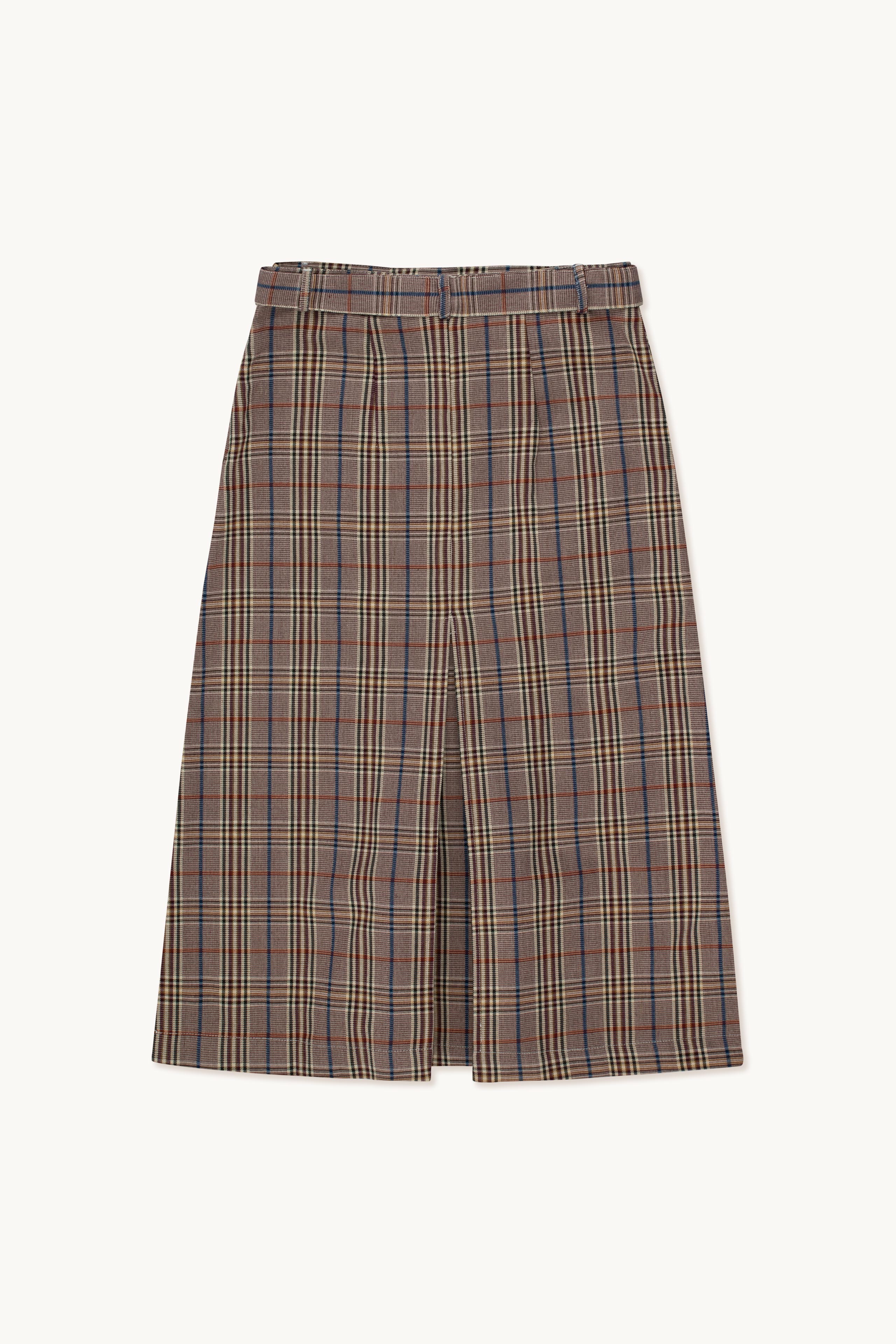 CHECK FALDA MIDI