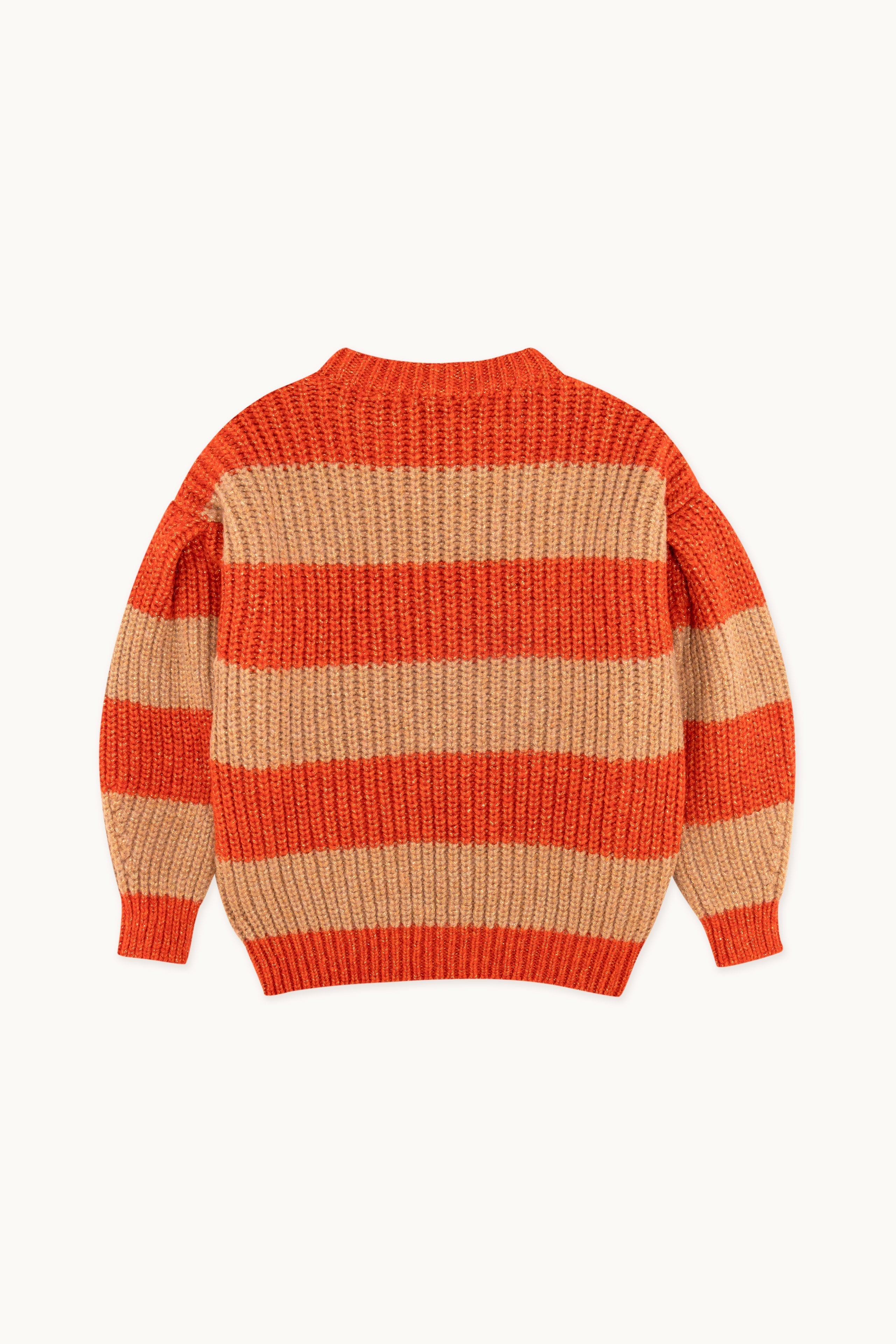 ALINA SHINY STRIPED SWEATER