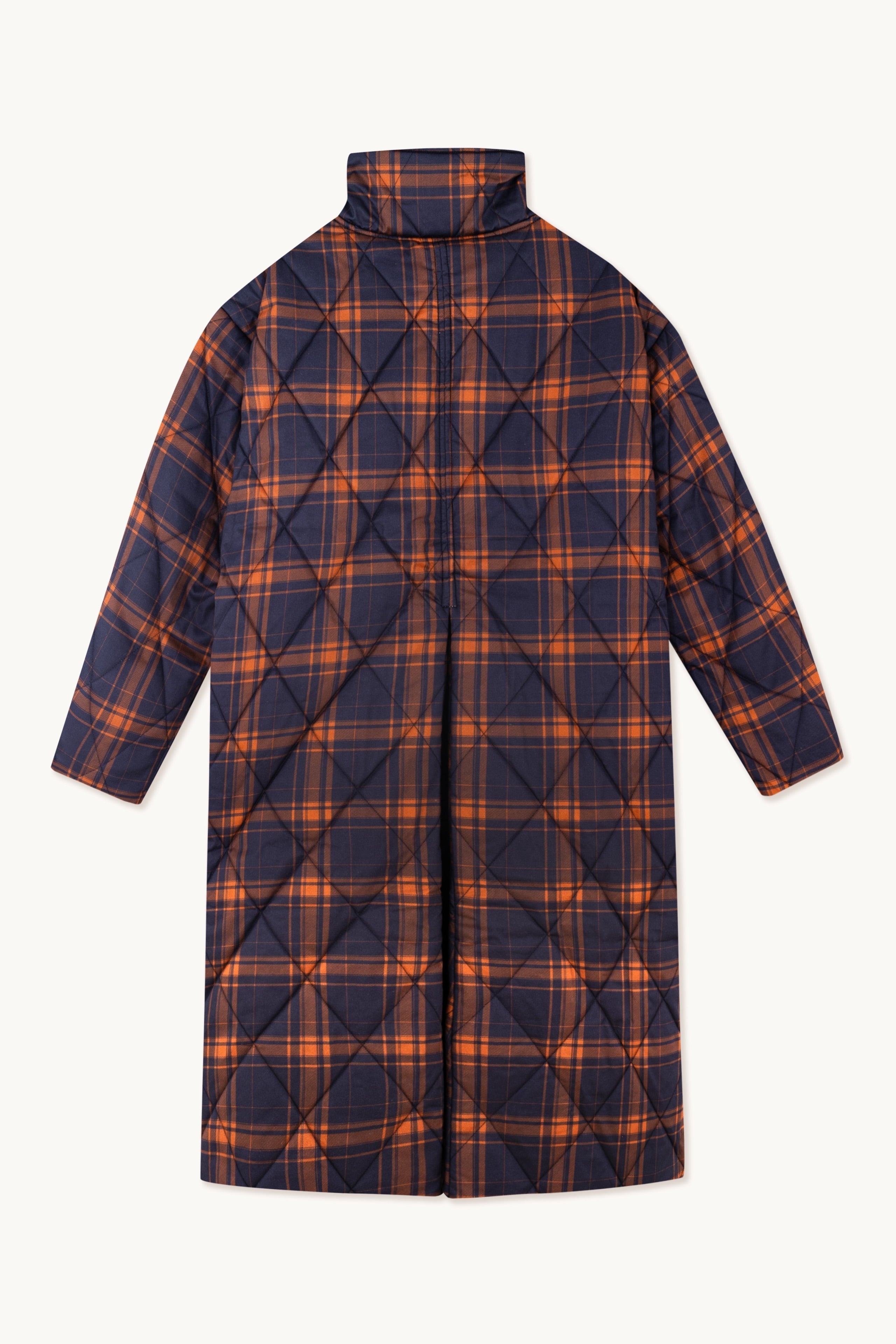 CHECK QULITED JACKET