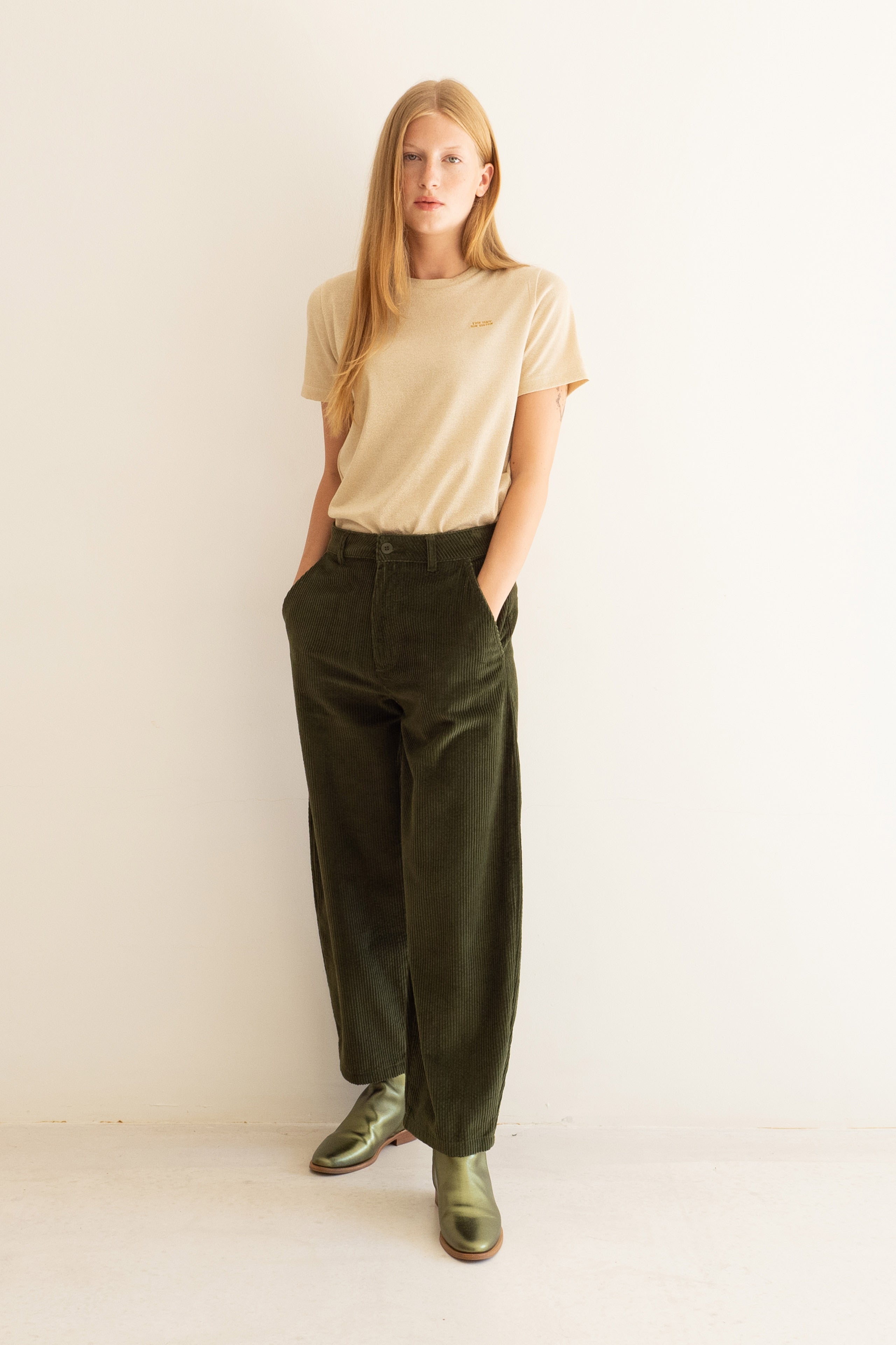 LLUISA CORDUROY TROUSERS