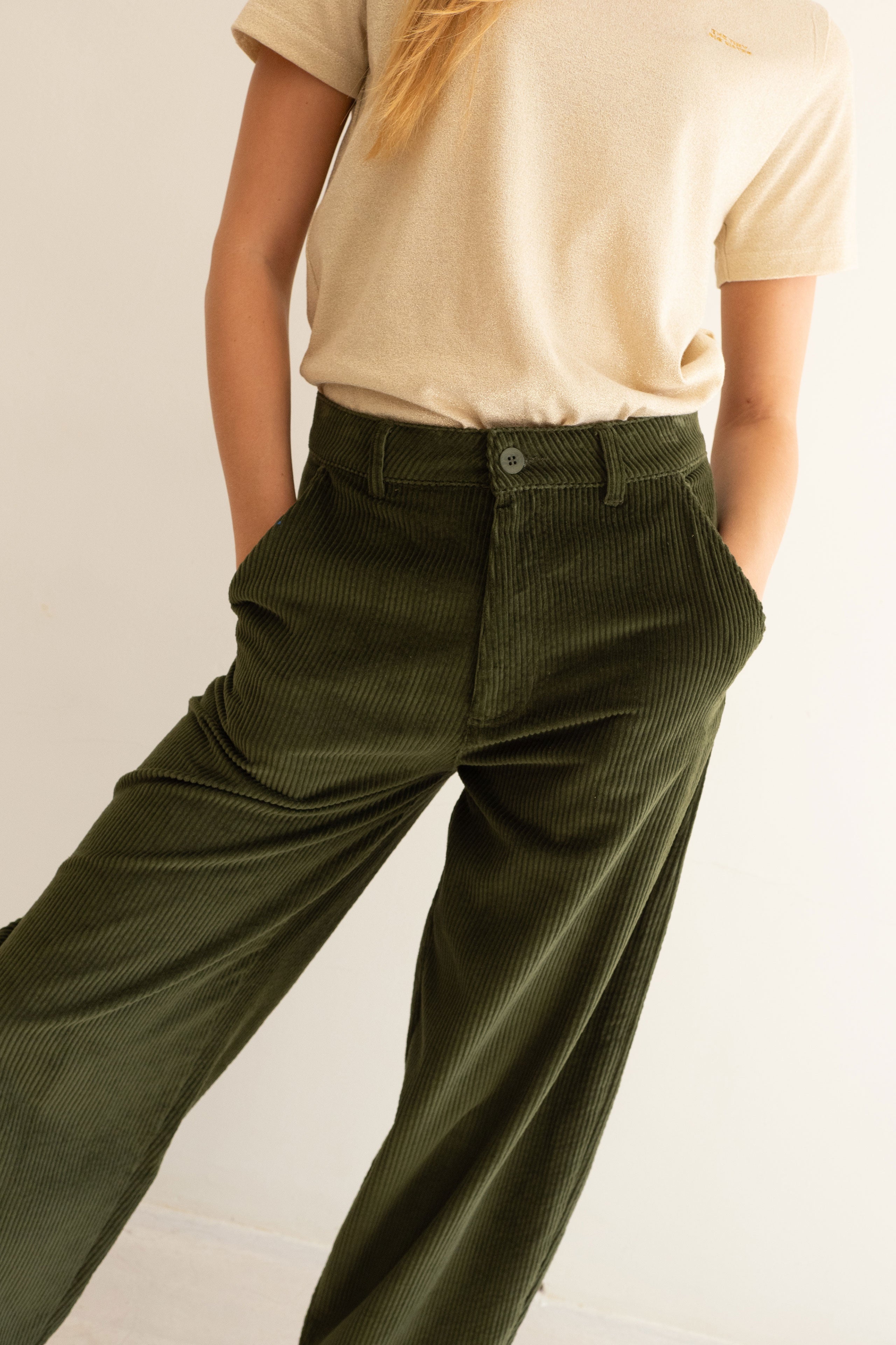 LLUISA CORDUROY TROUSERS