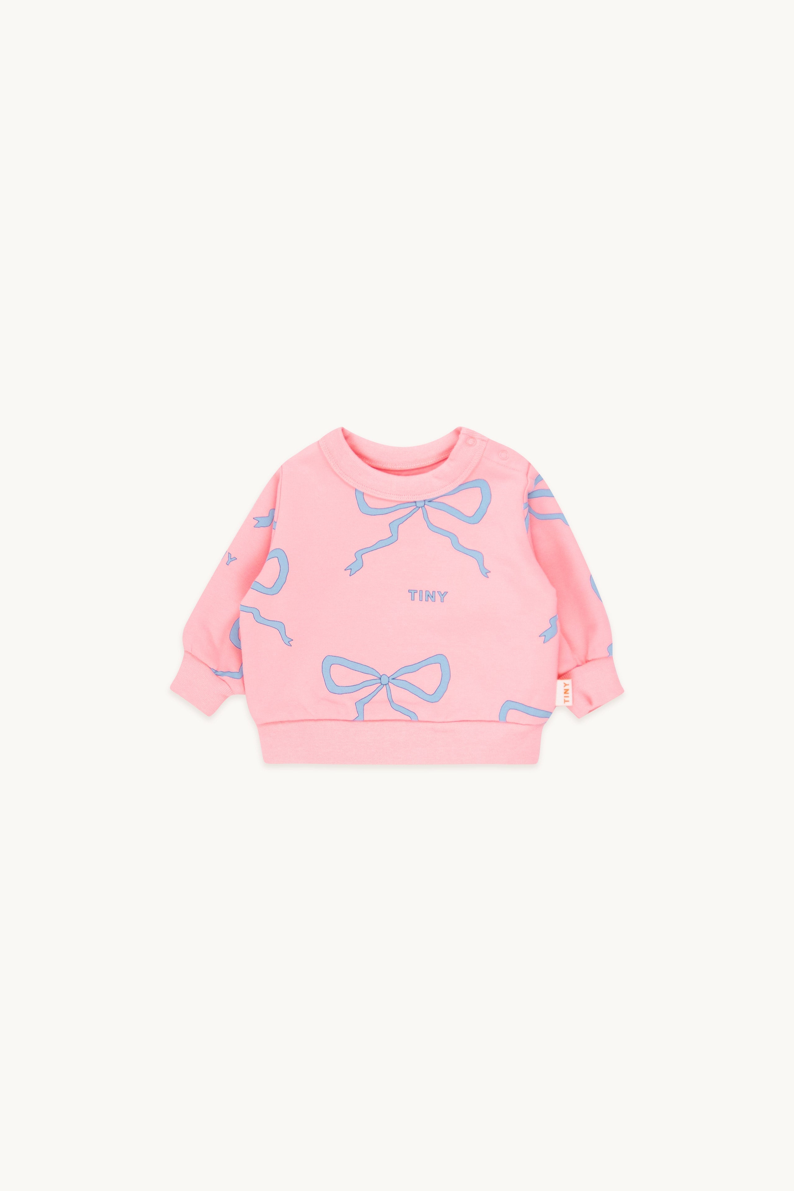 BABY-SWEATSHIRT MIT SCHLEIFEN