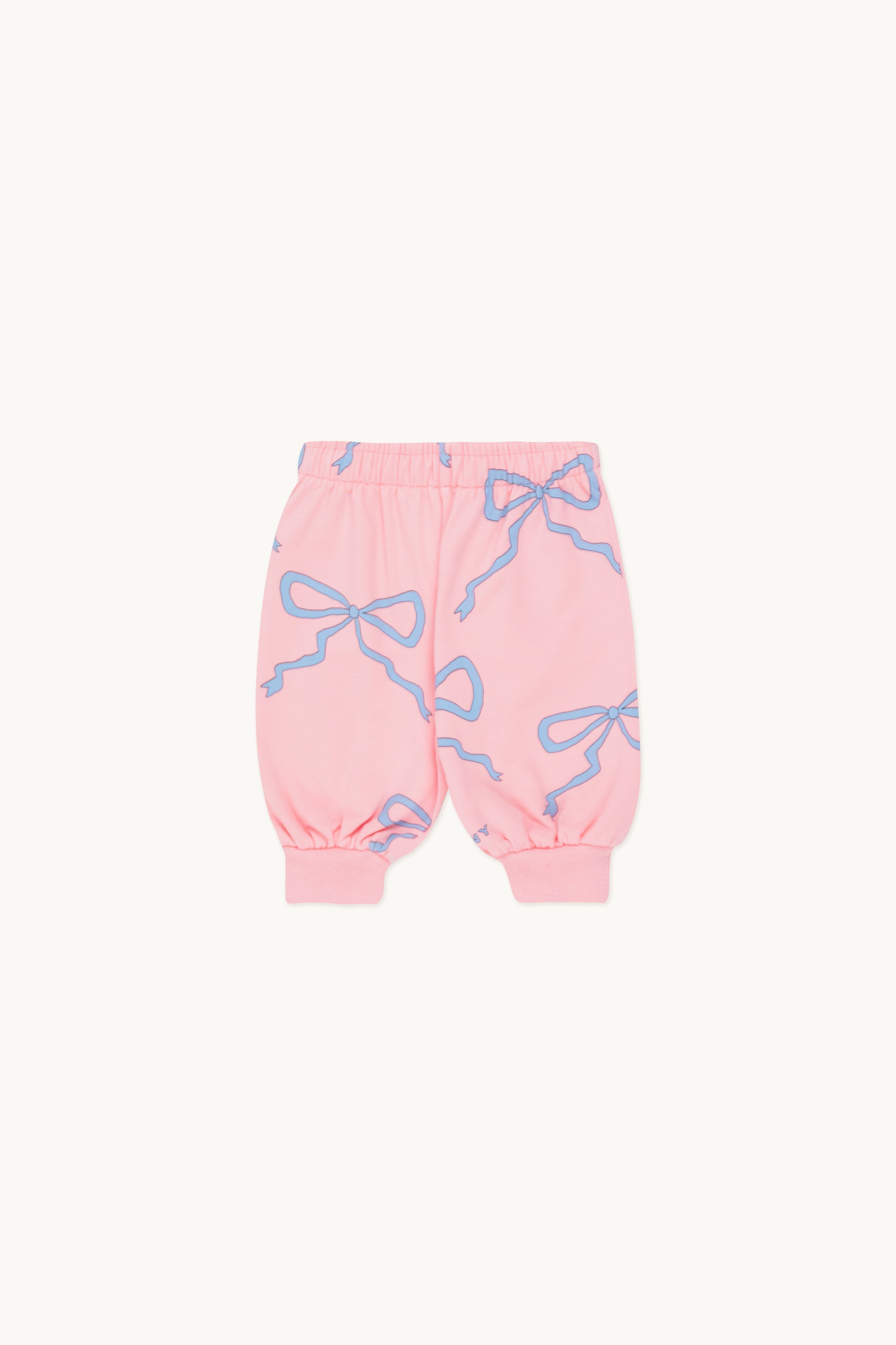 BABY-SWEATHOSE MIT SCHLEIFEN
