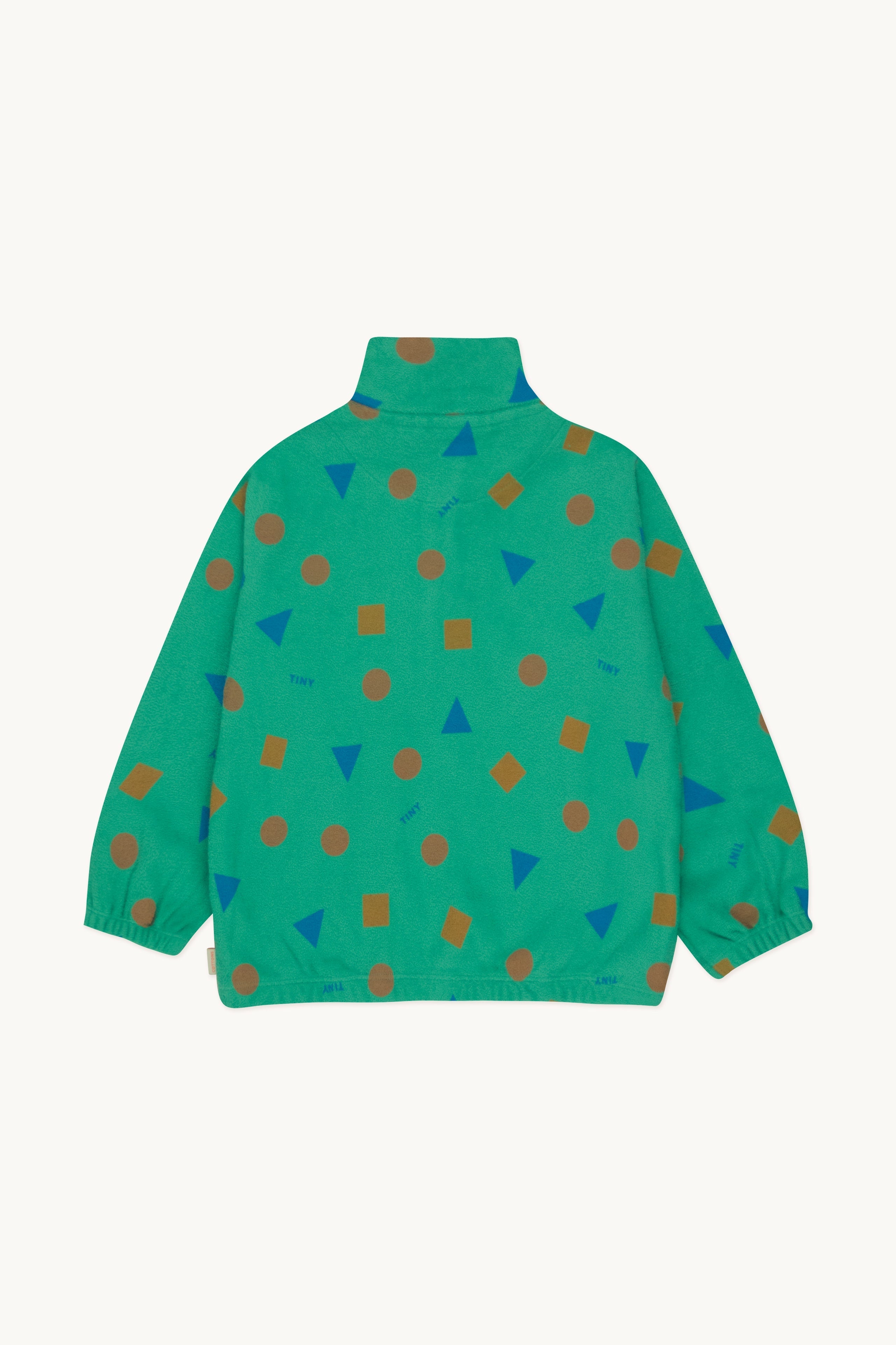 GEOMETRIC SUDADERA CUELLO ALTO