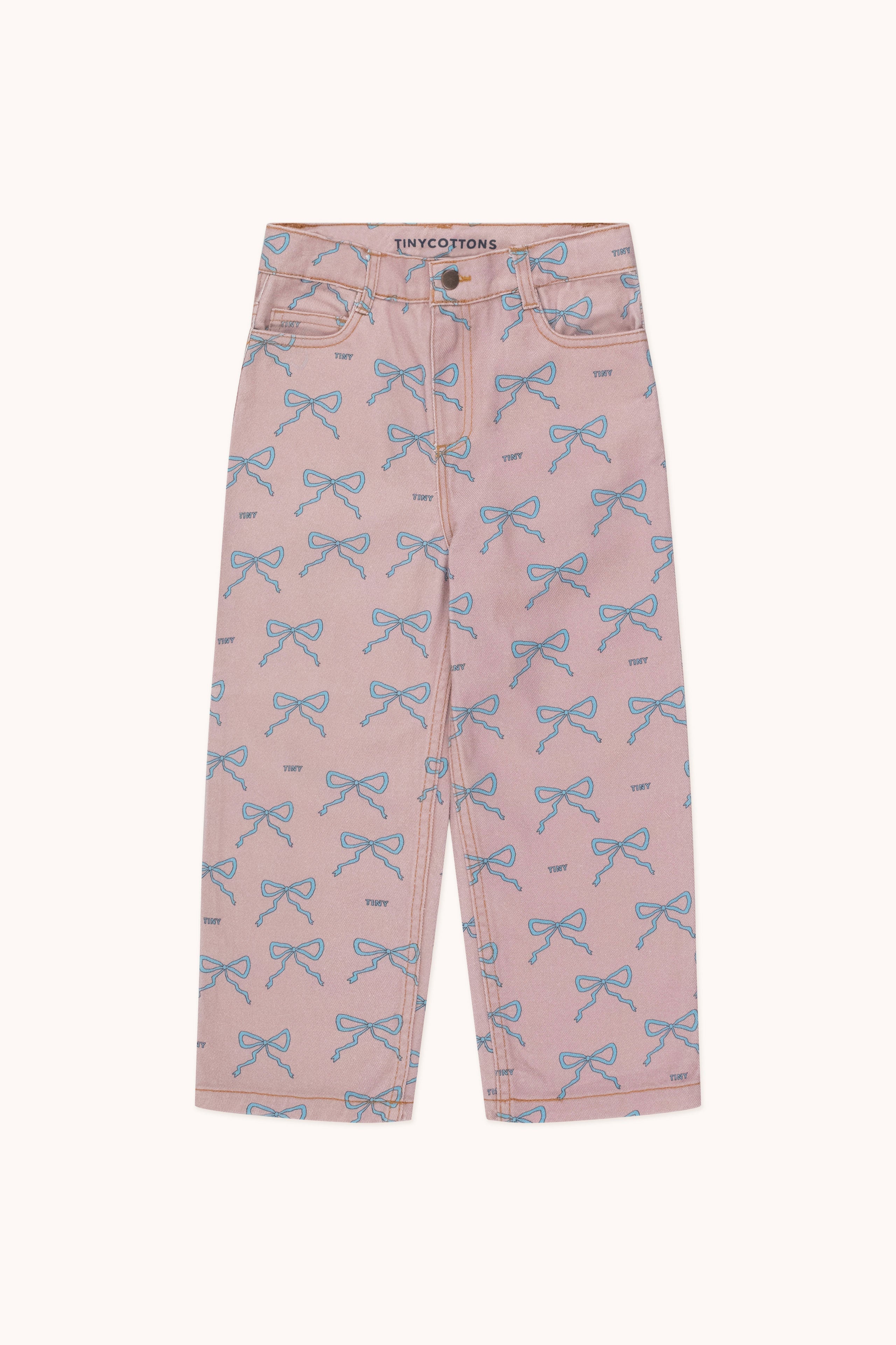 JEANS RECTOS LAZOS