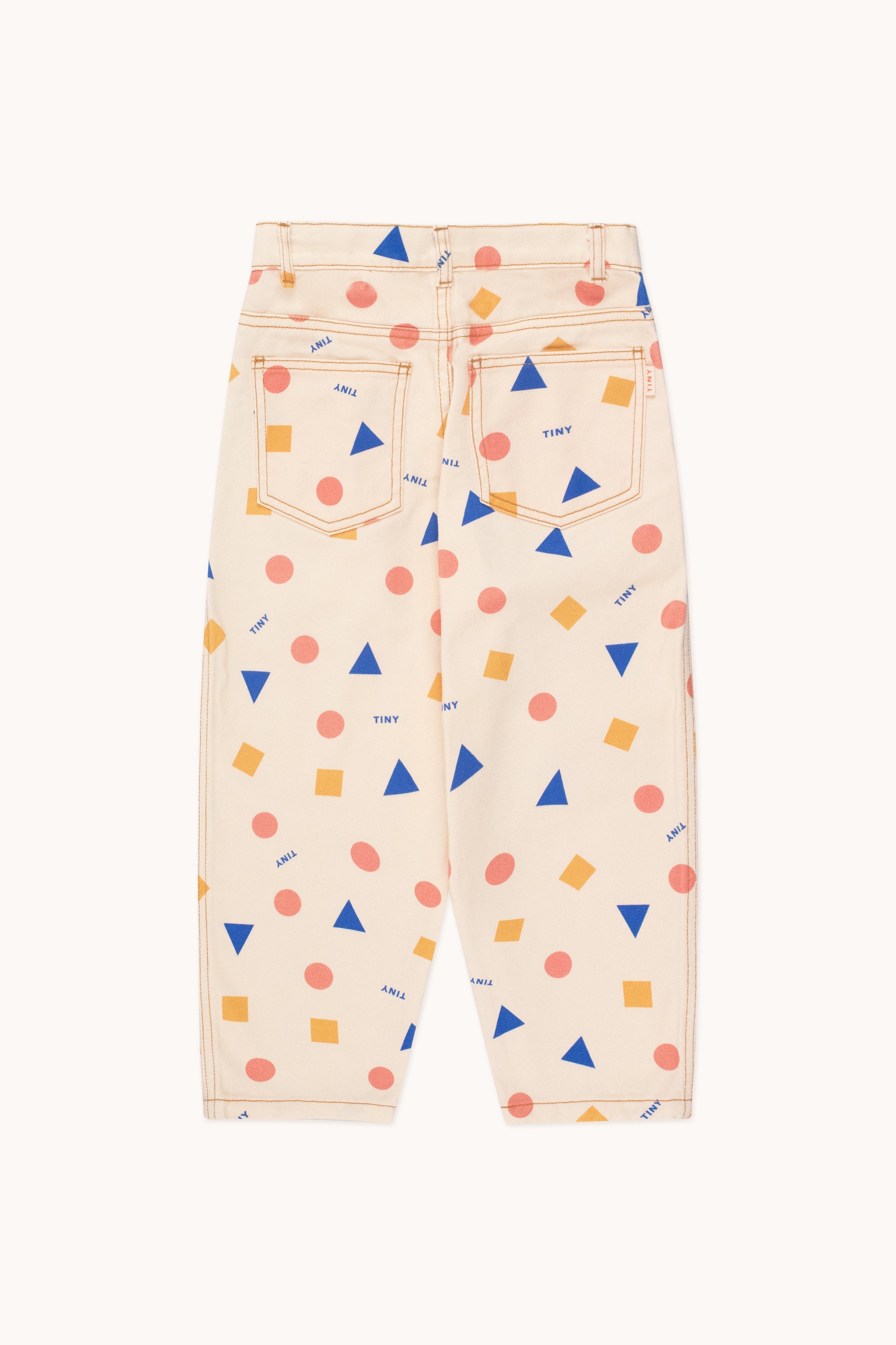 GEOMETRIC BARRREL PANT