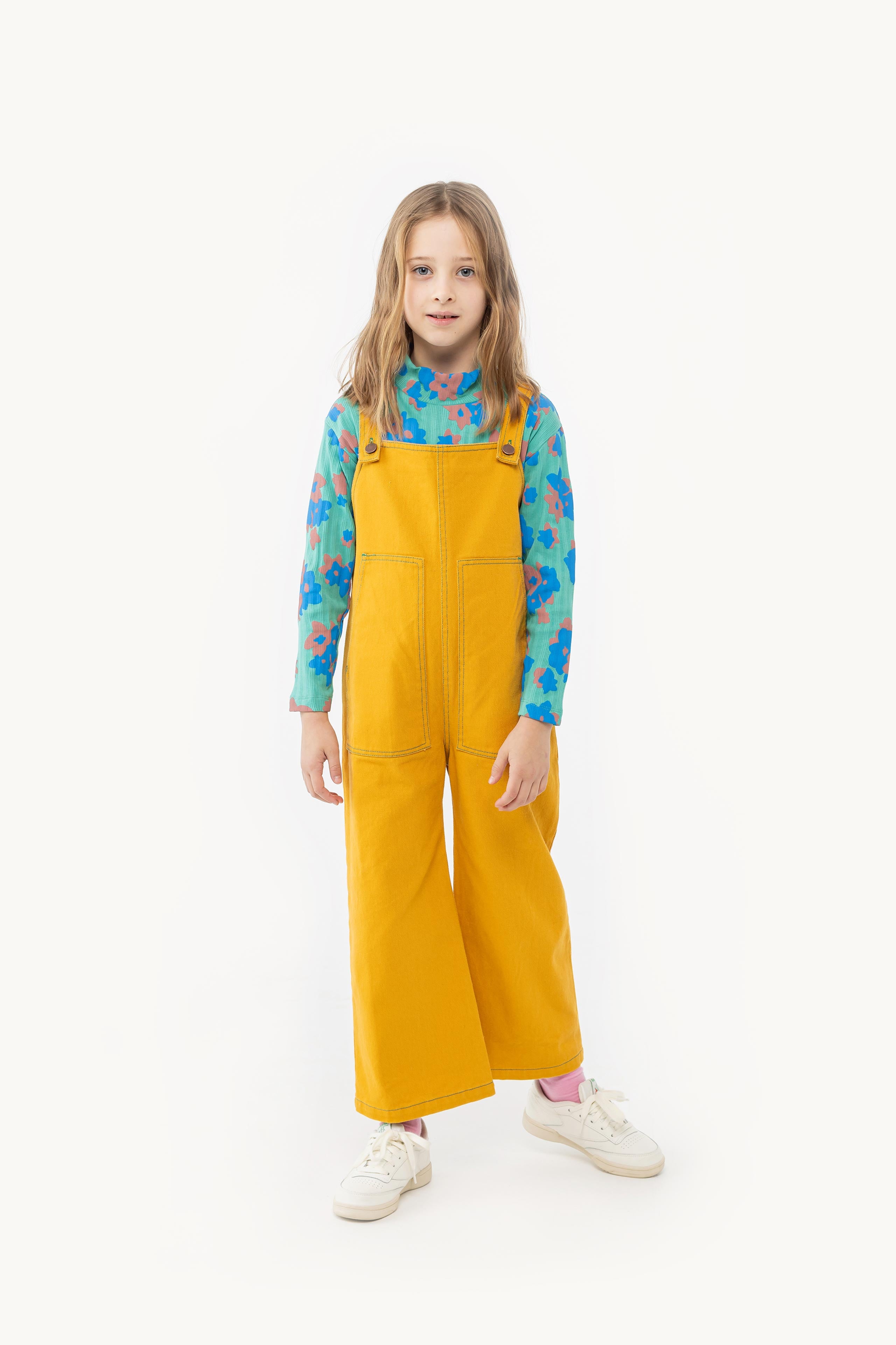 CONTRAST DUNGAREE