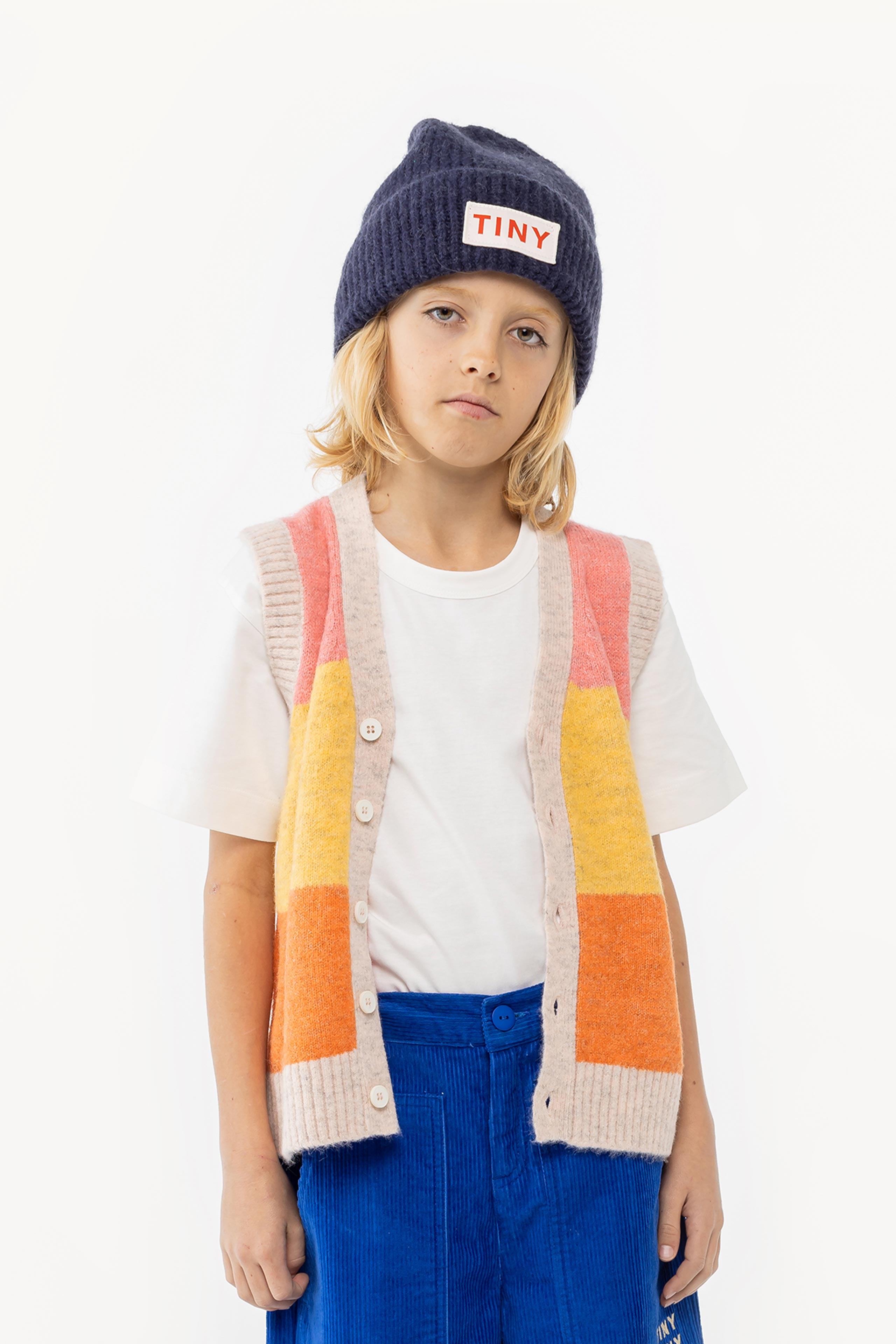 COLOR BLOCK TINY VEST