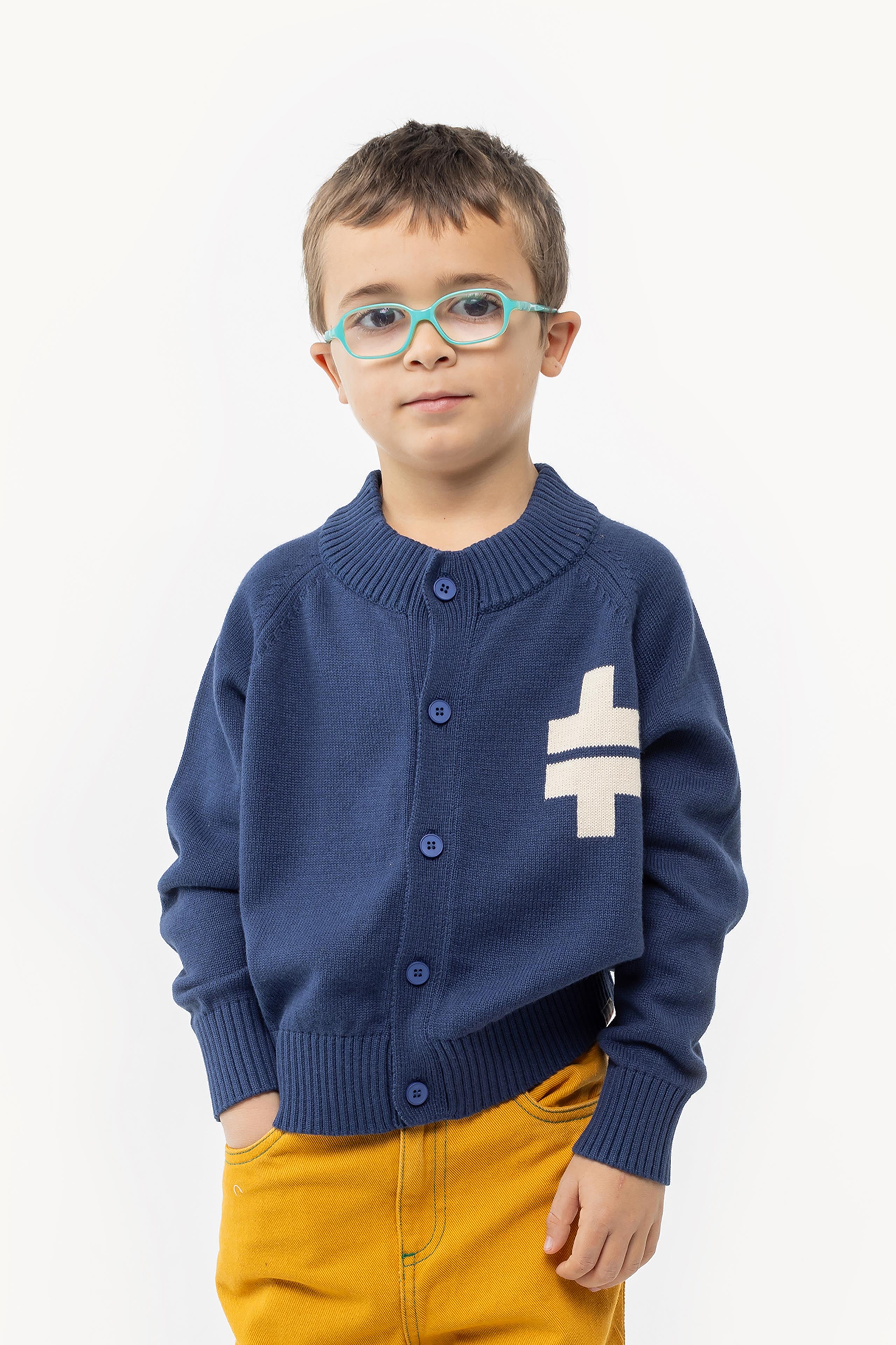 RAGLAN MOCKNECK CARDIGAN