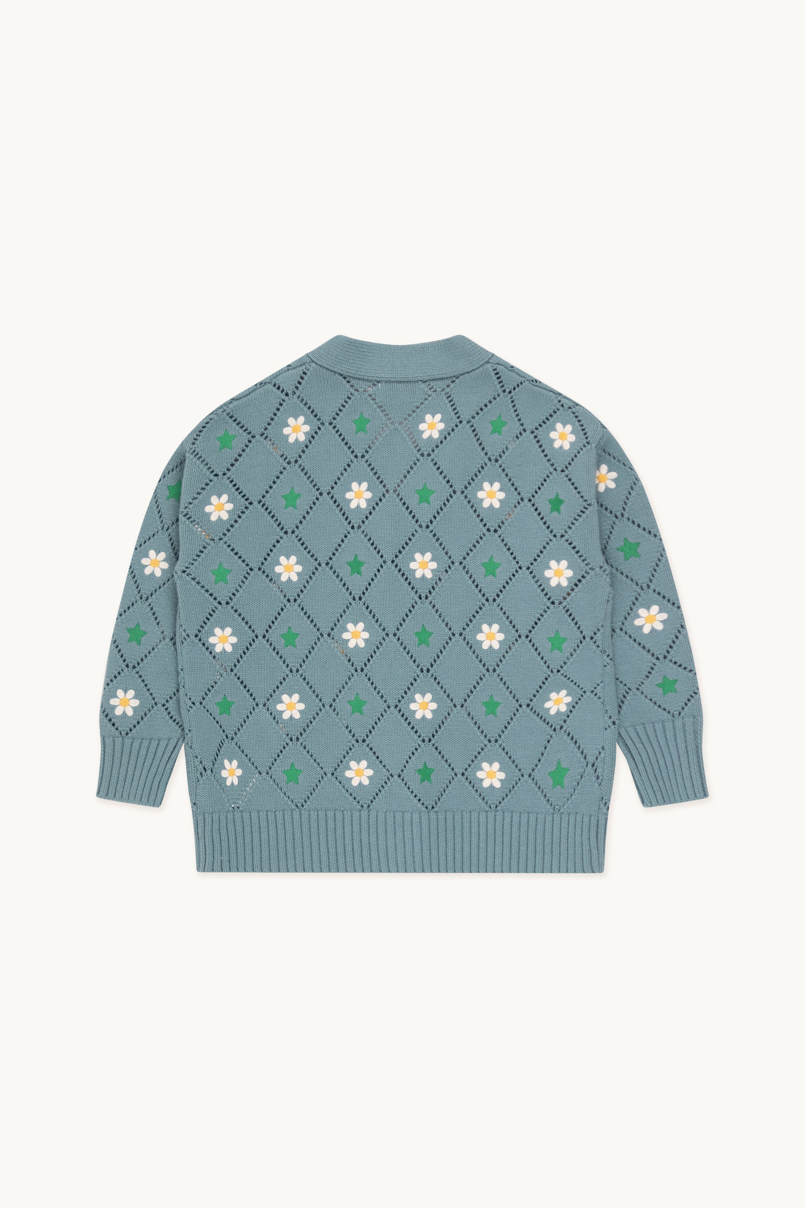 STARS AND FLOWERS CARDIGAN