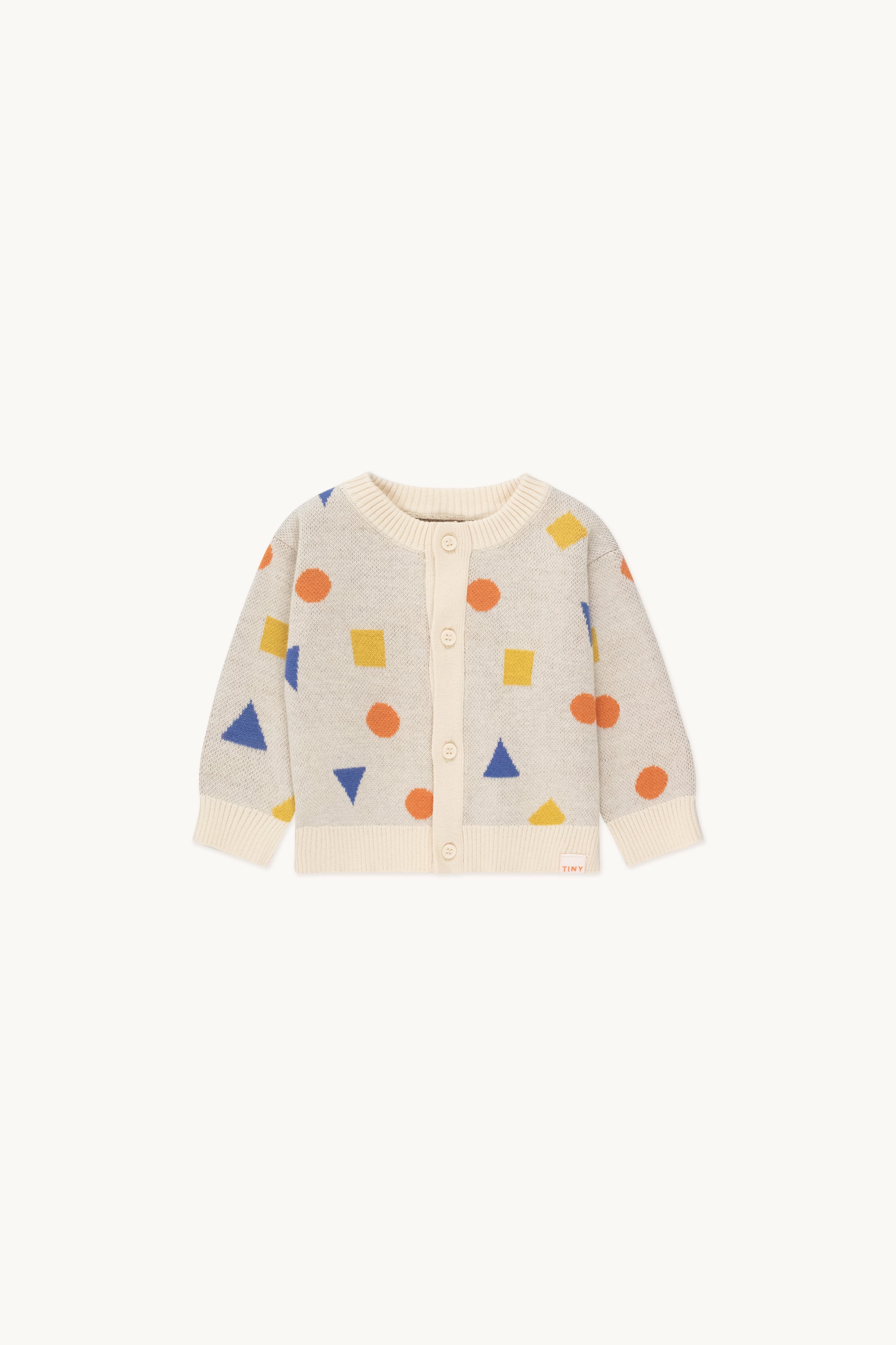 GEOMETRIC BABY CARDIGAN