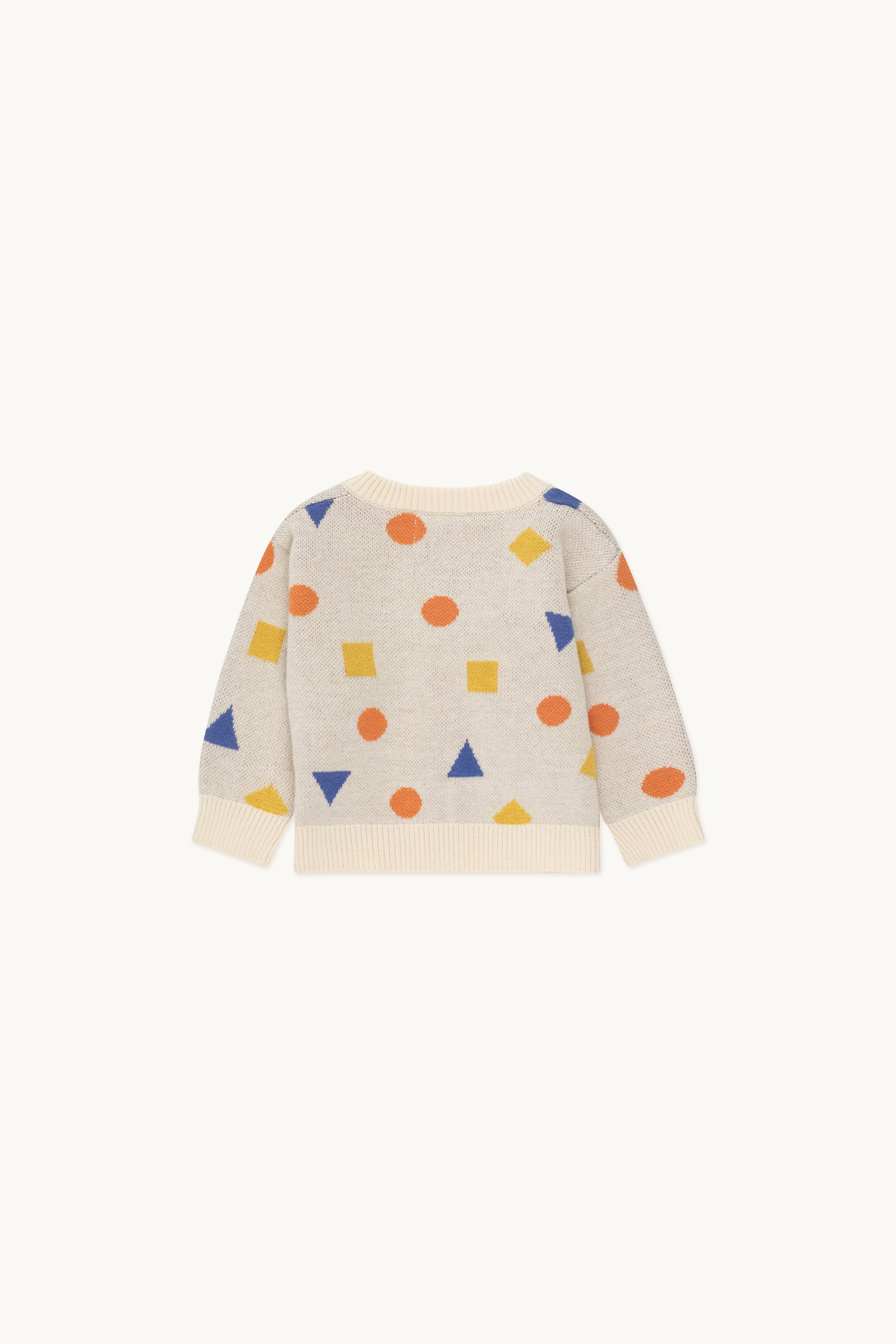 GEOMETRIC BABY CARDIGAN