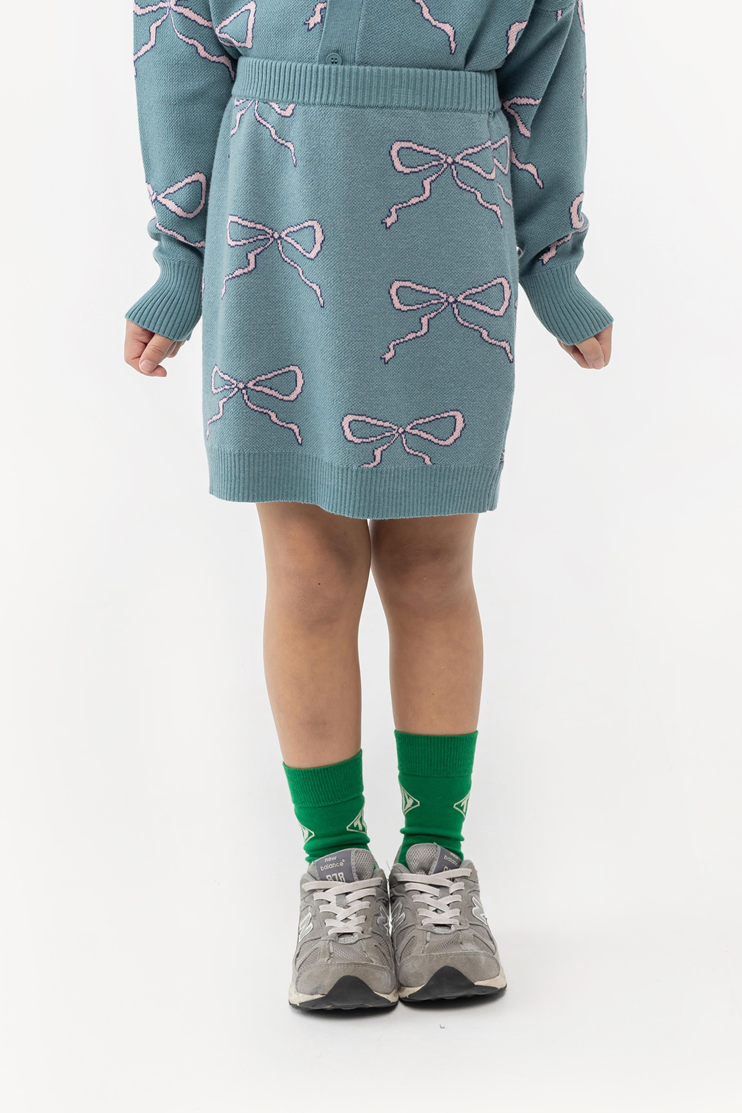 BOW SHORT SKIRT