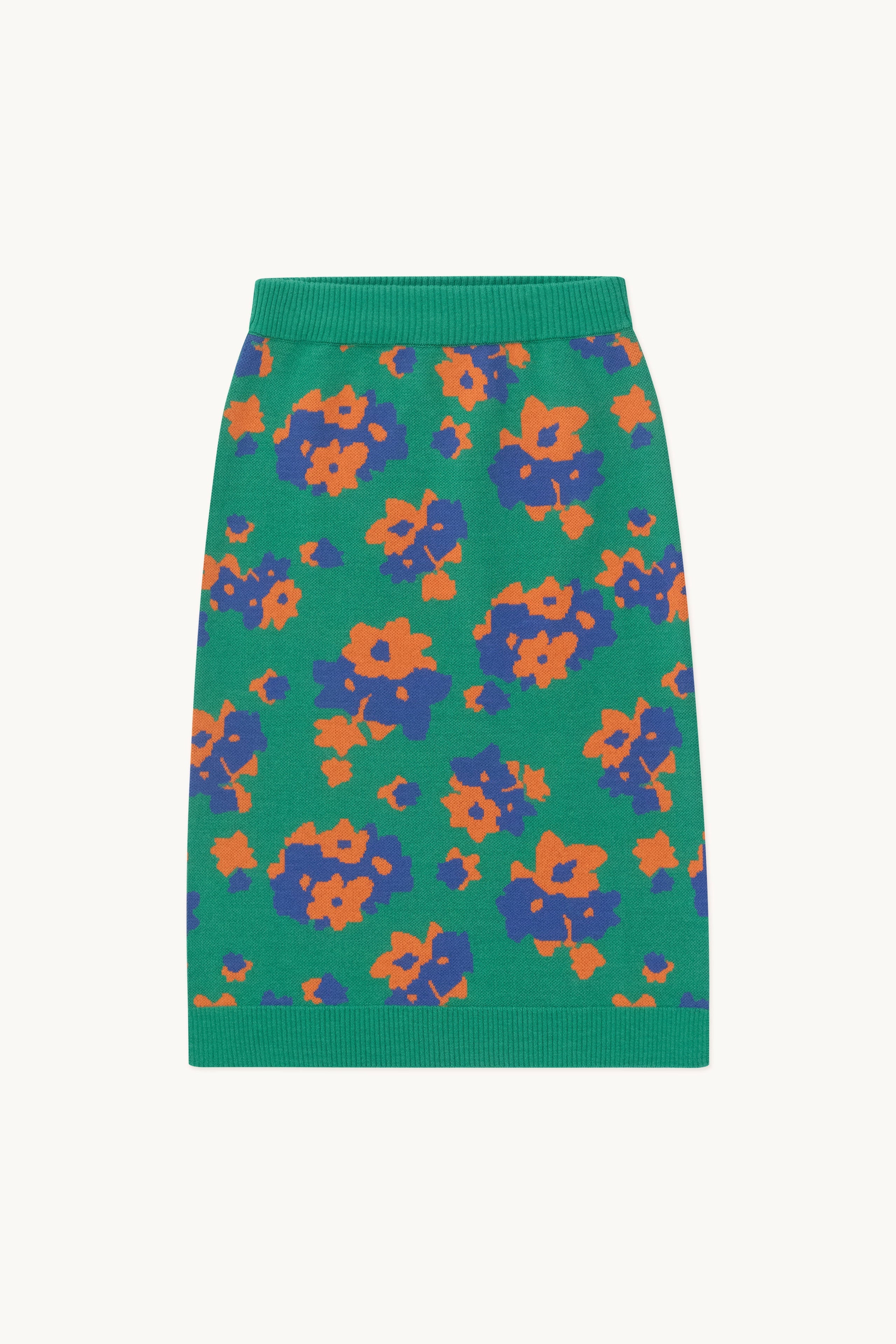 FLOWERS LONG SKIRT