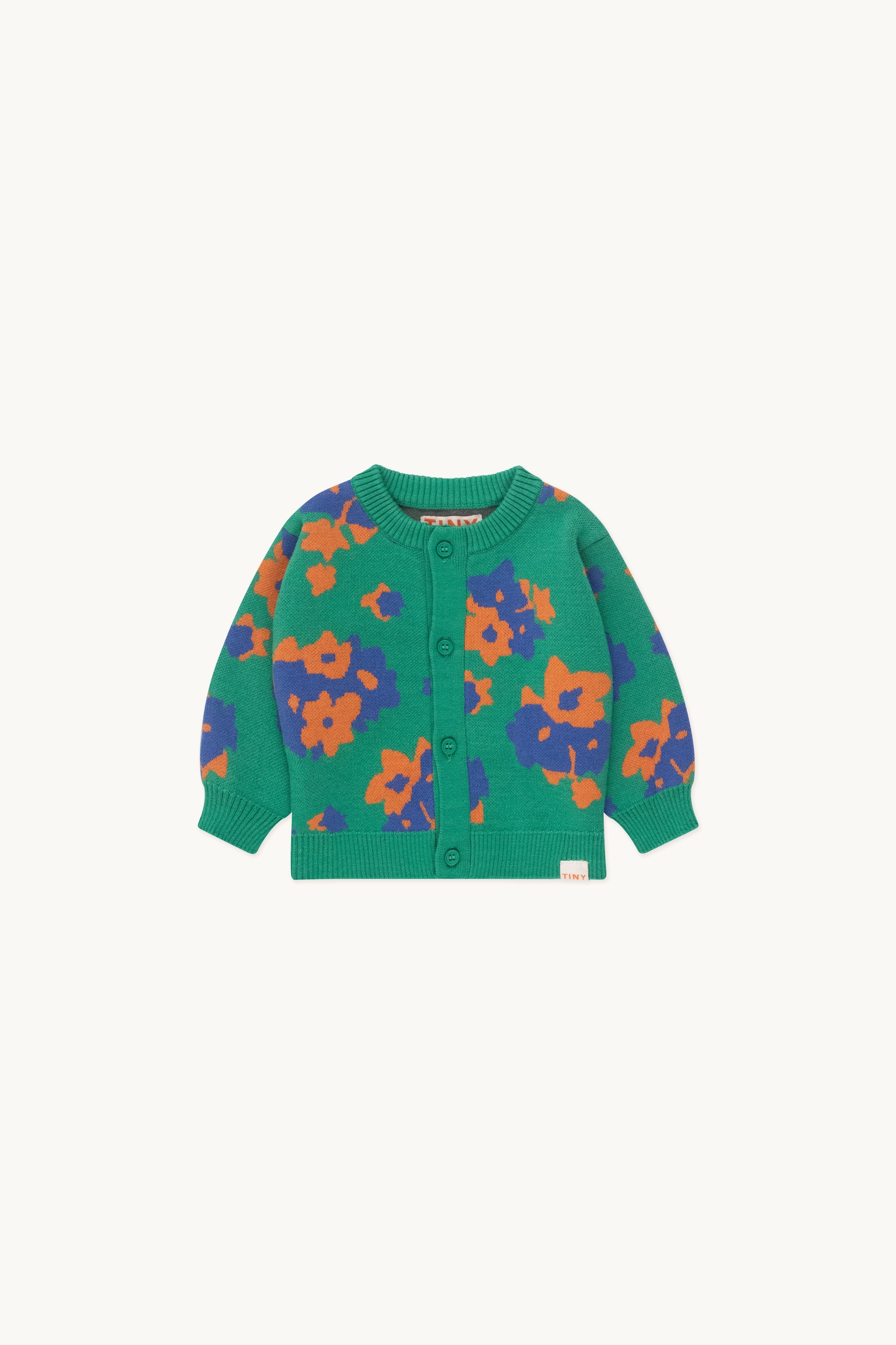 FLOWERS BABY CARDIGAN