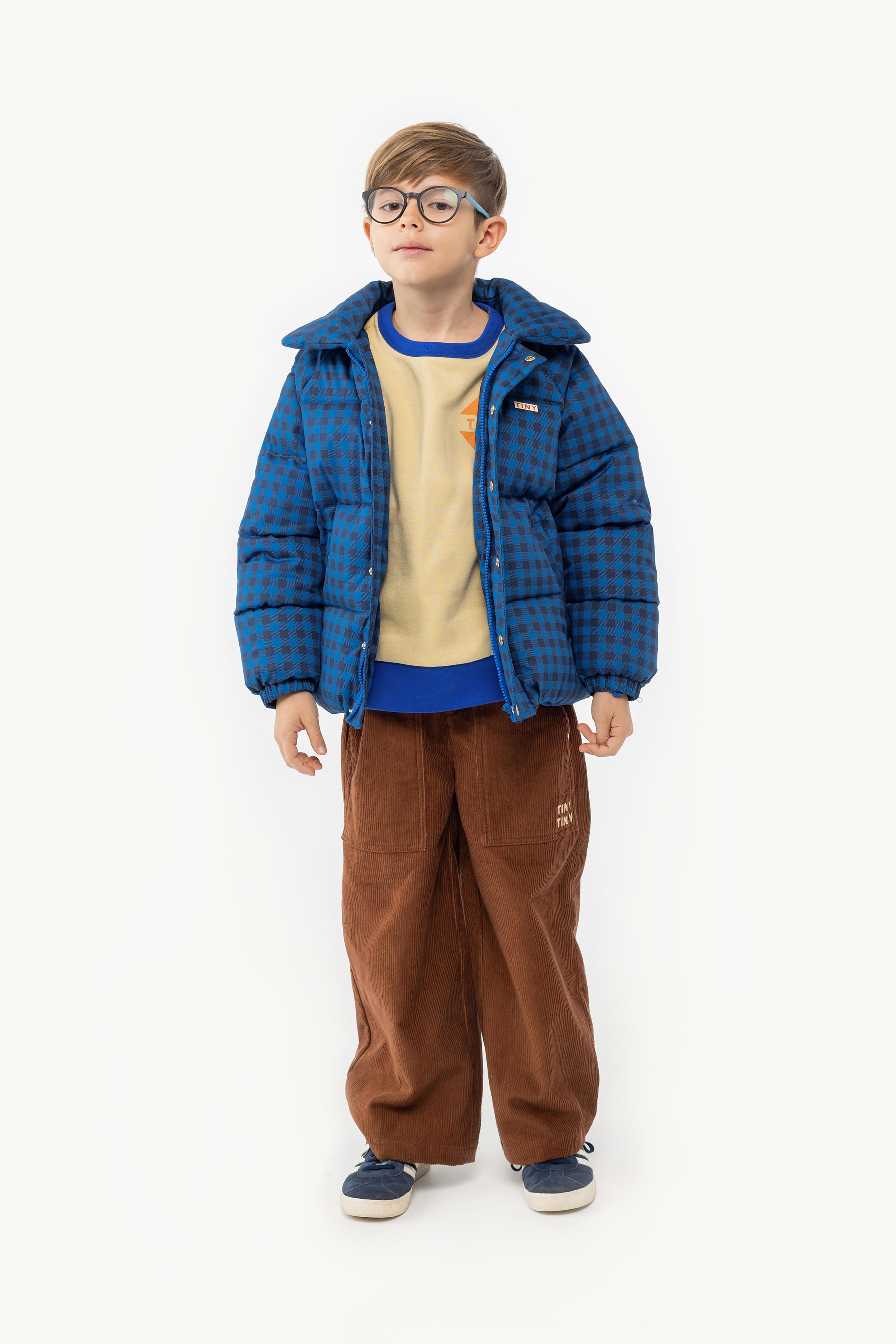VICHY SHORT CHAQUETA ACOLCHADA