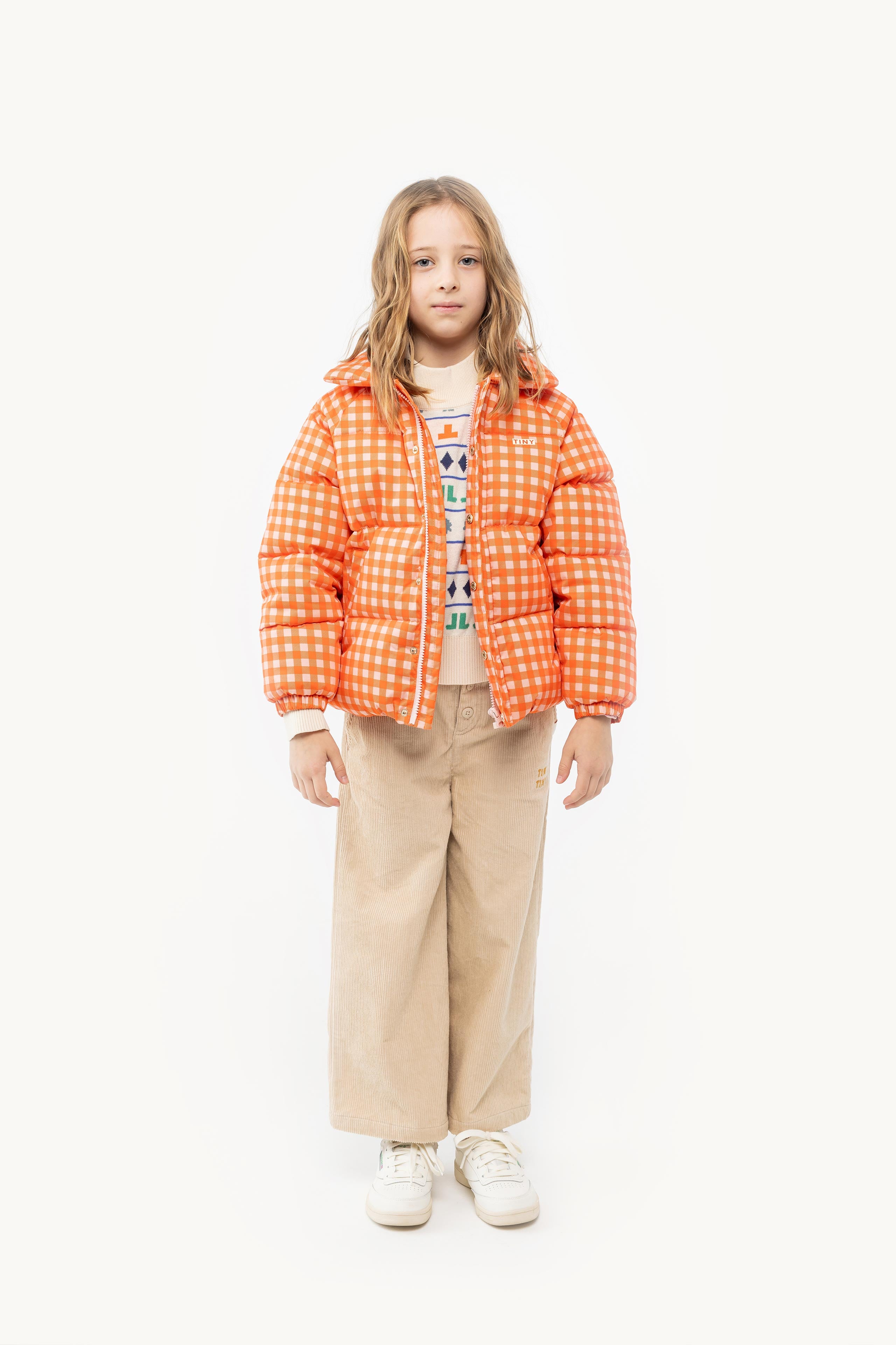 VICHY SHORT PADDED JACKET