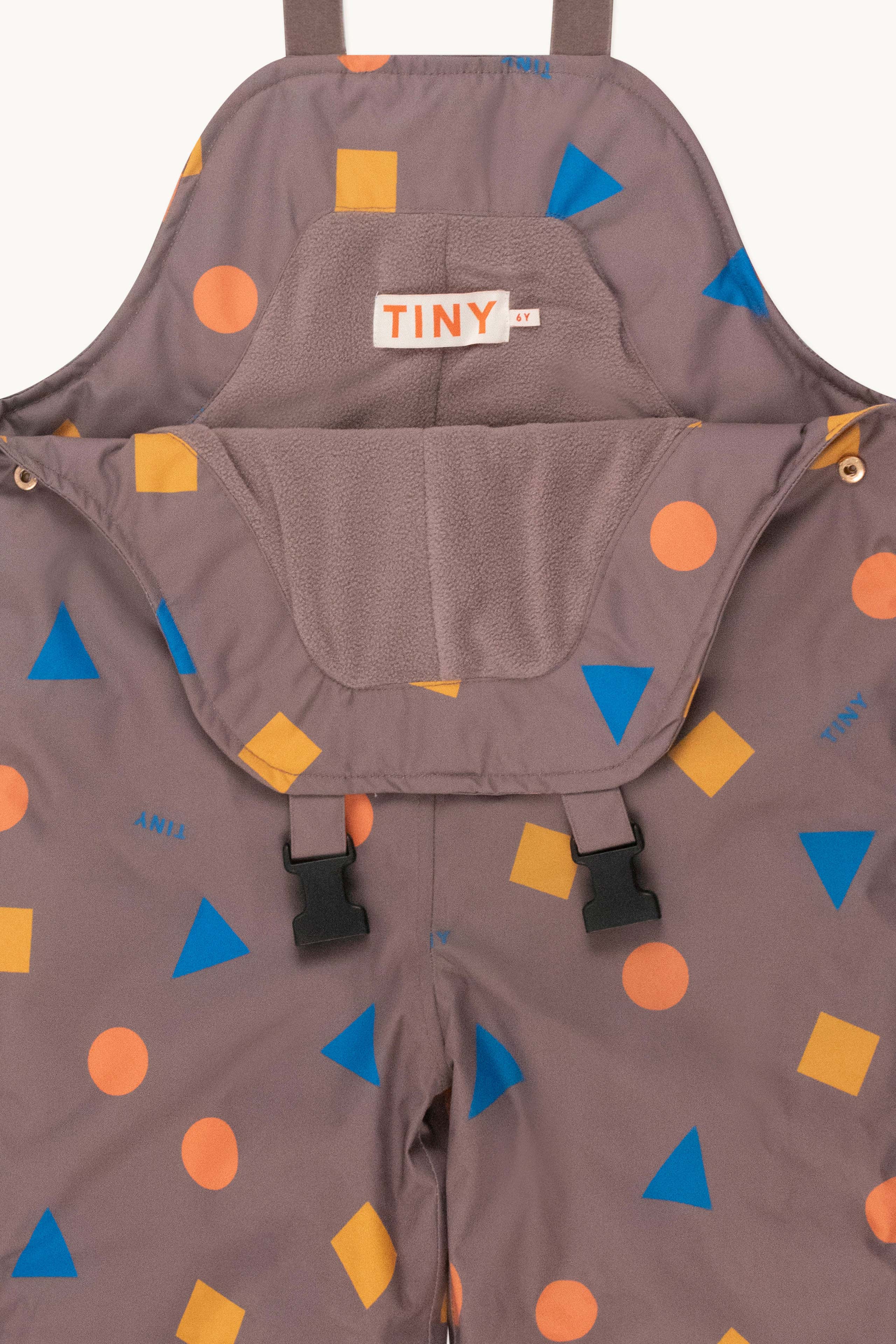 GEOMETRIC SNOW DUNGAREES