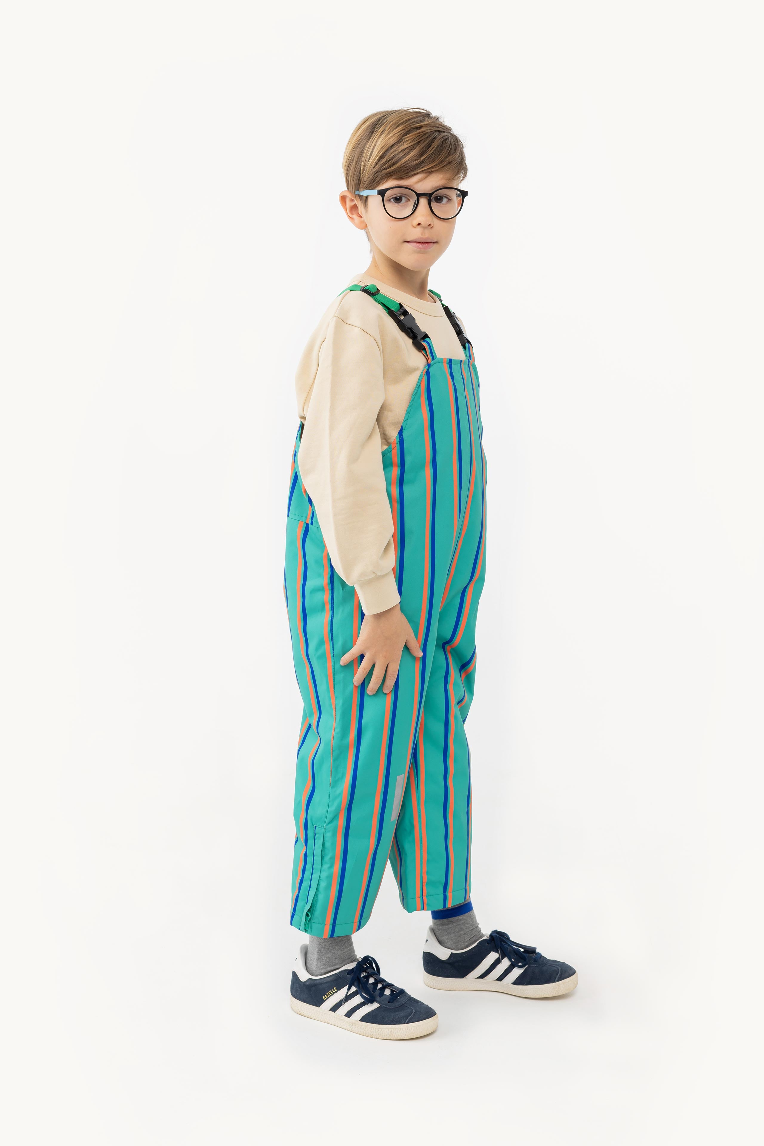 STRIPES SNOW DUNGAREES