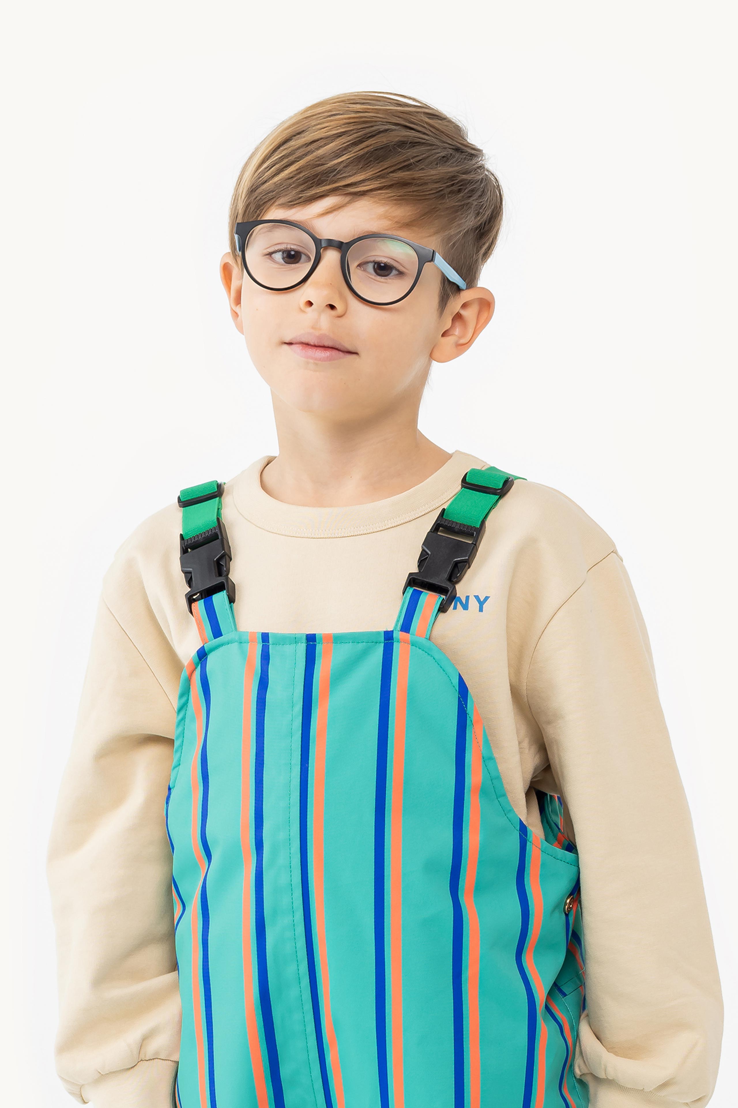 STRIPES SNOW DUNGAREES