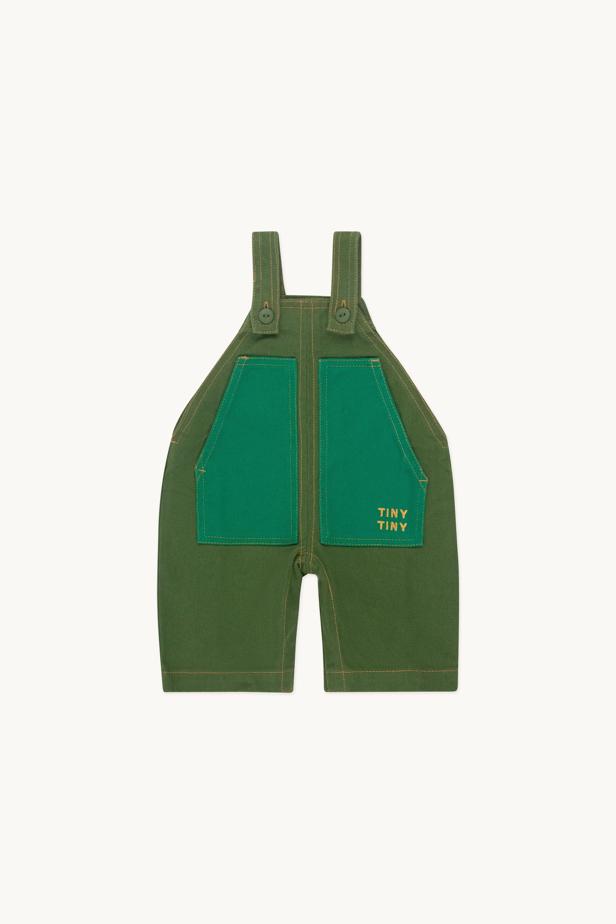 BABY COLOR BLOCKED DUNGAREE