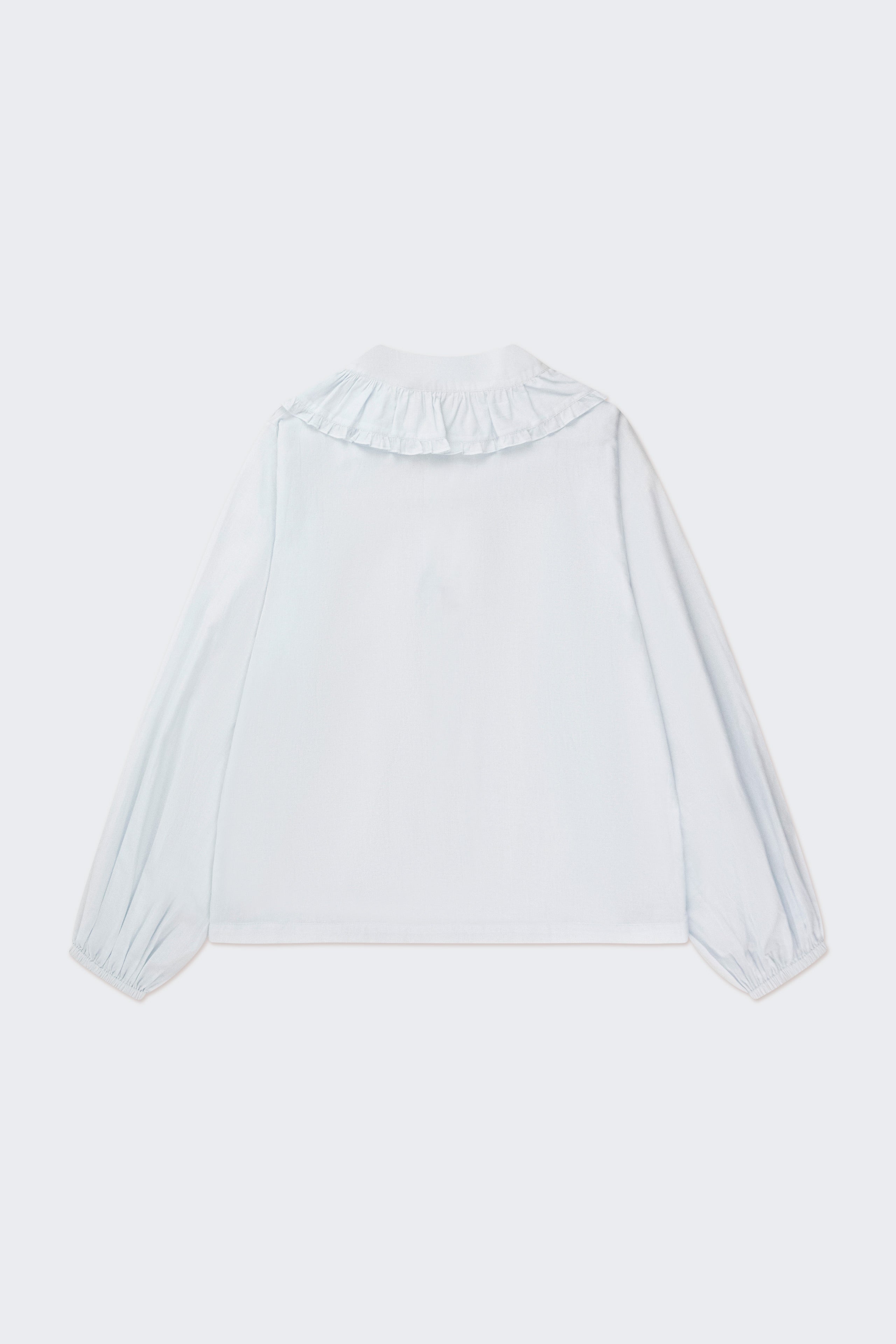 FRILL NECK BLOUSE