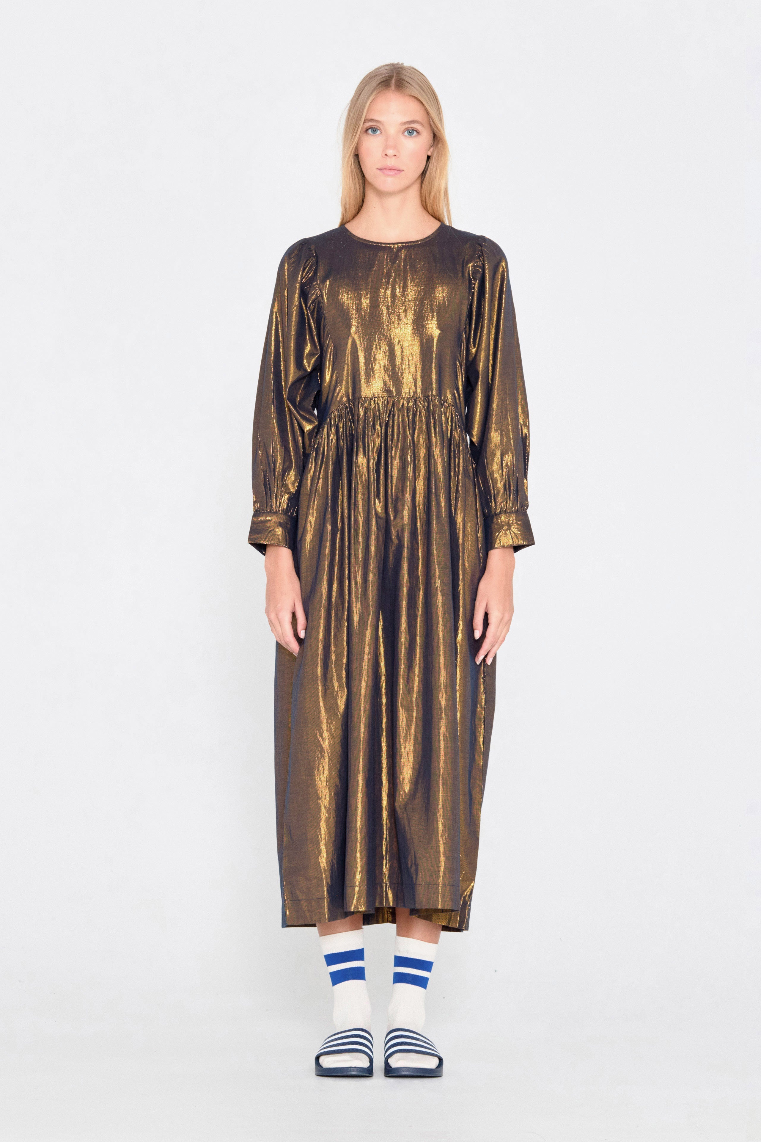 PUFF SLEEVE DRESS