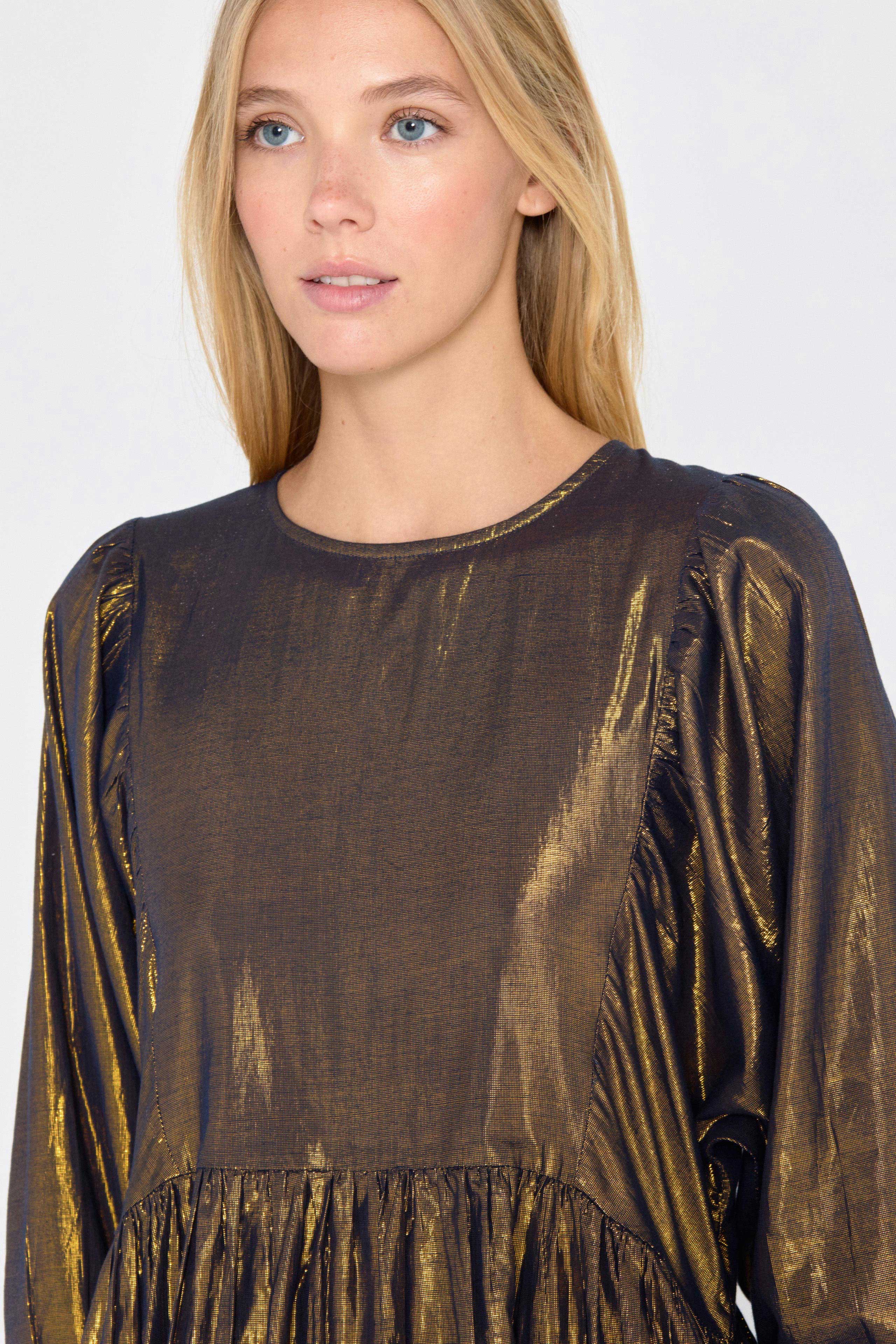 PUFF SLEEVE DRESS