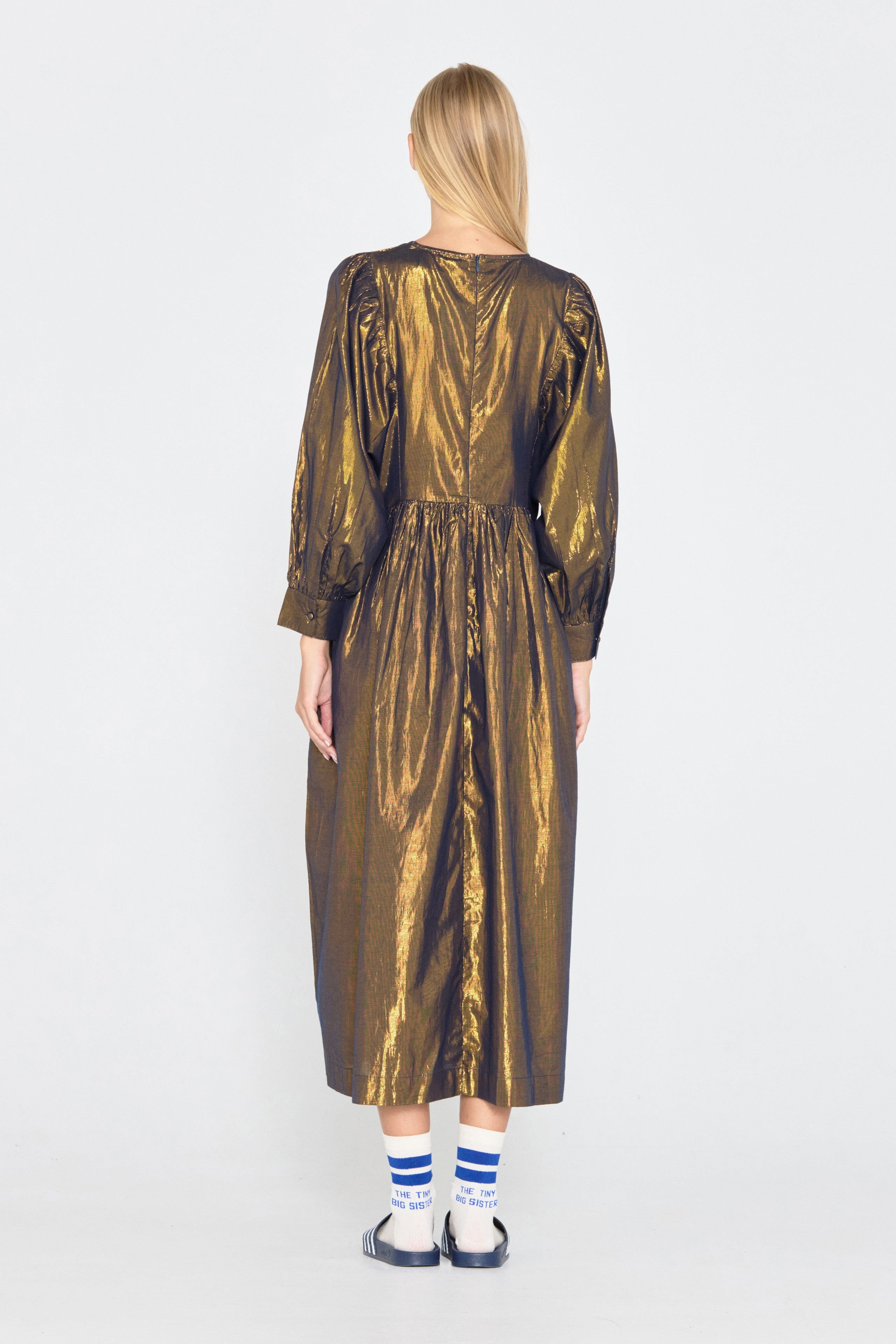 PUFF SLEEVE DRESS