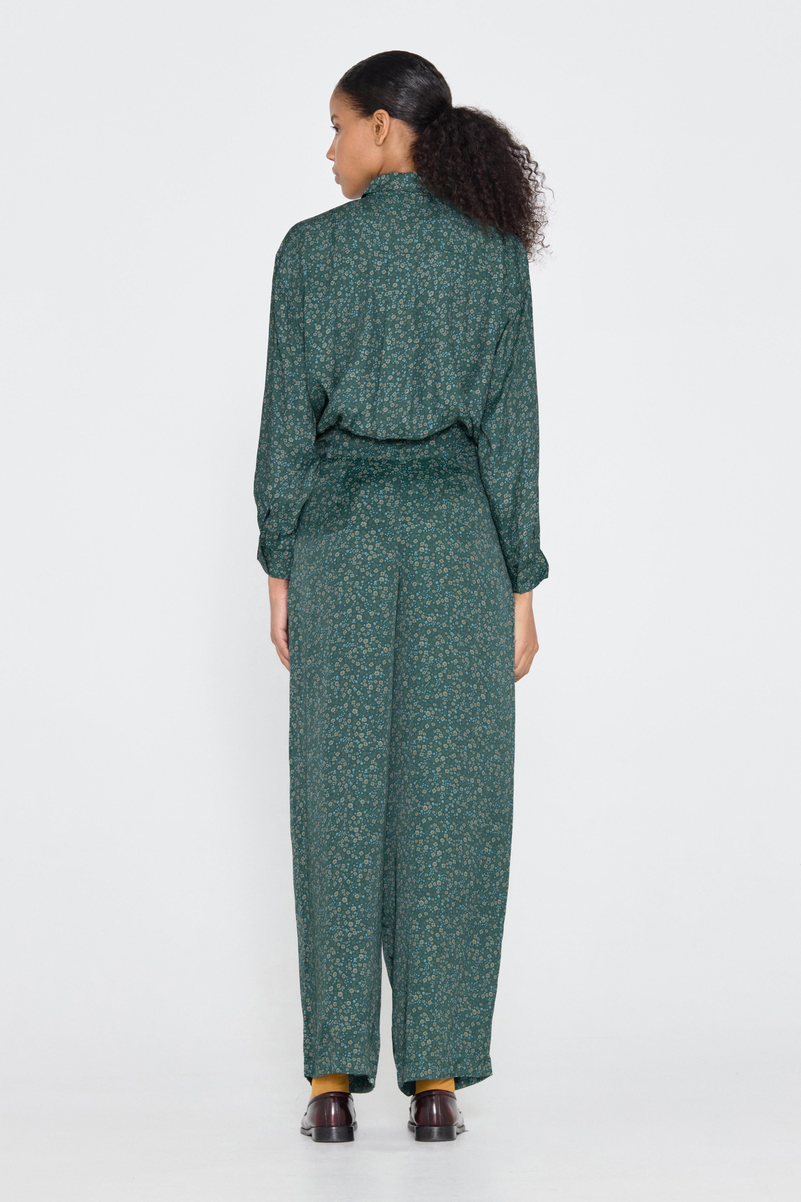 FLOWERS VISCOSE SHIRT