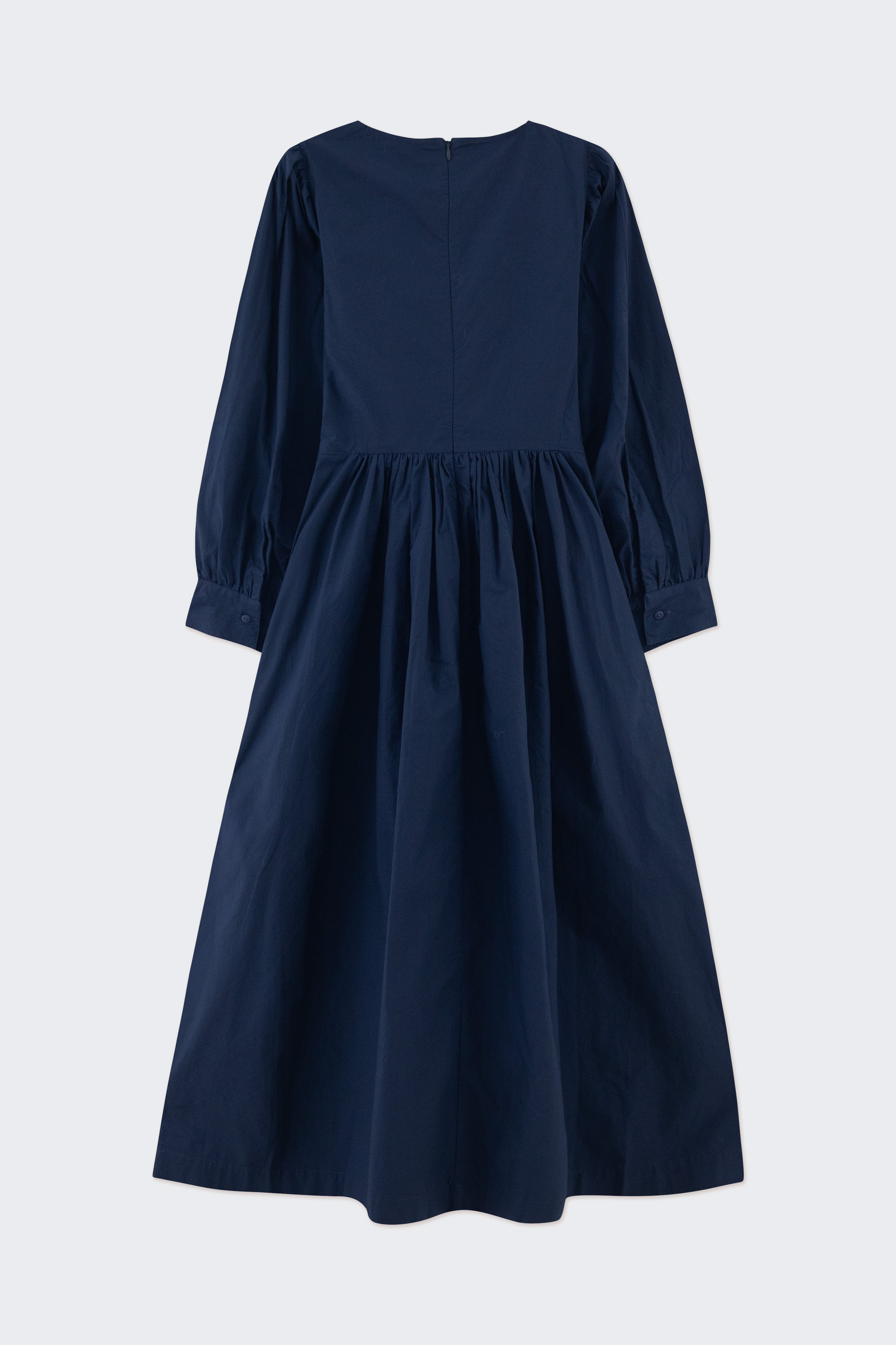 VOLUMINOUS SLEEVE DRESS