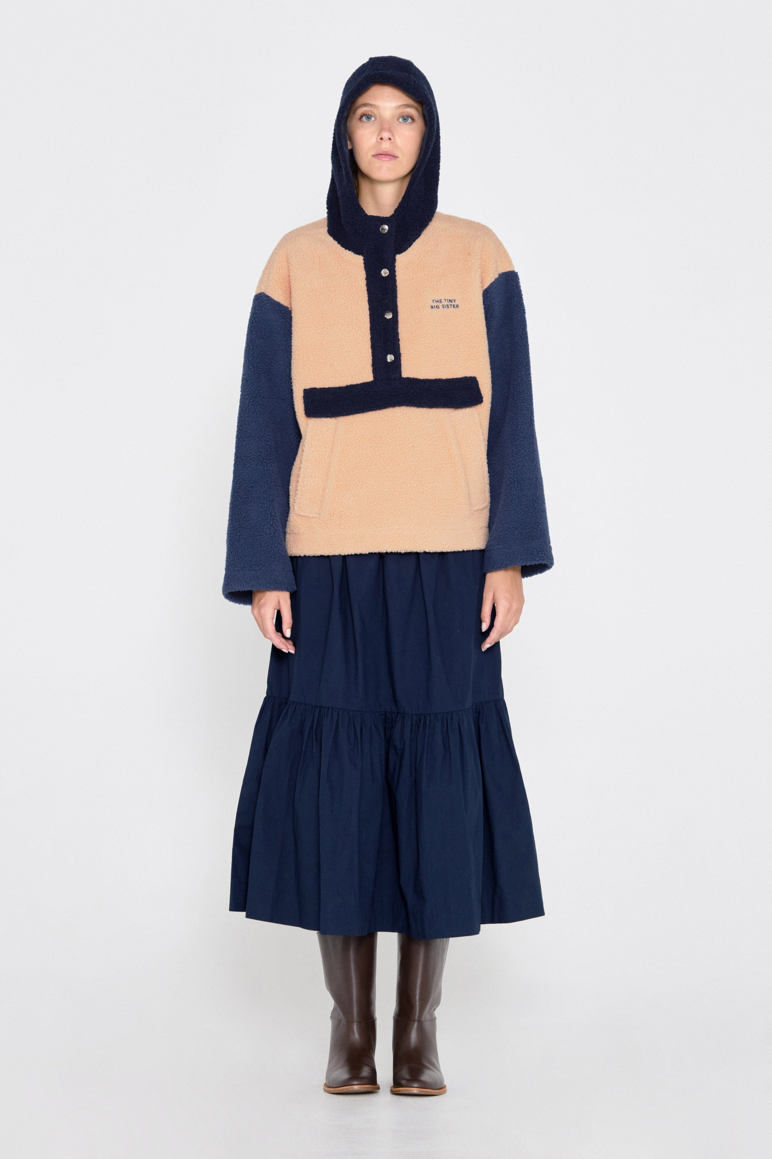 SHERPA CHAQUETA CON CAPUCHA