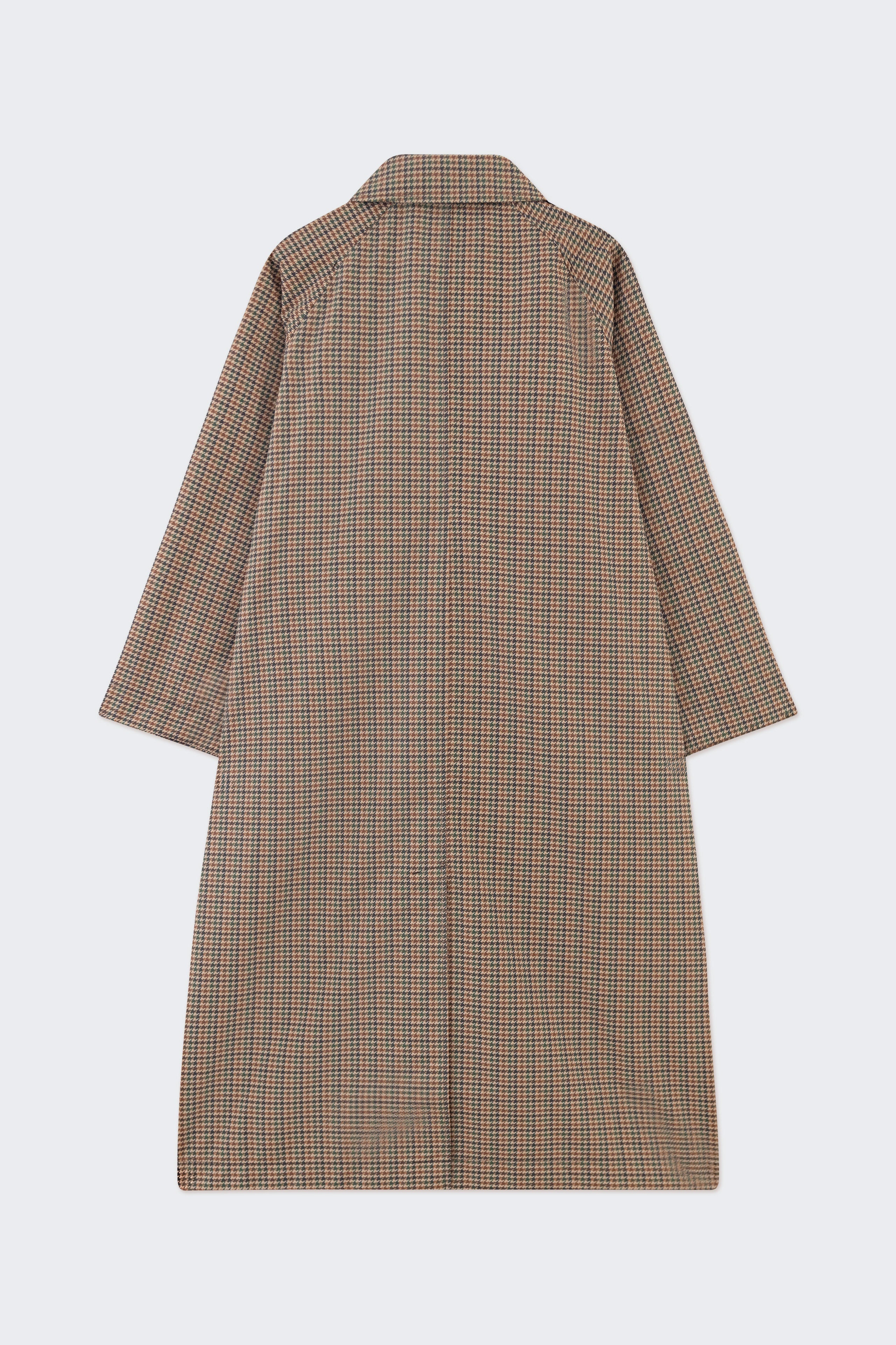HOUNDSTOOTH TRENCH COAT