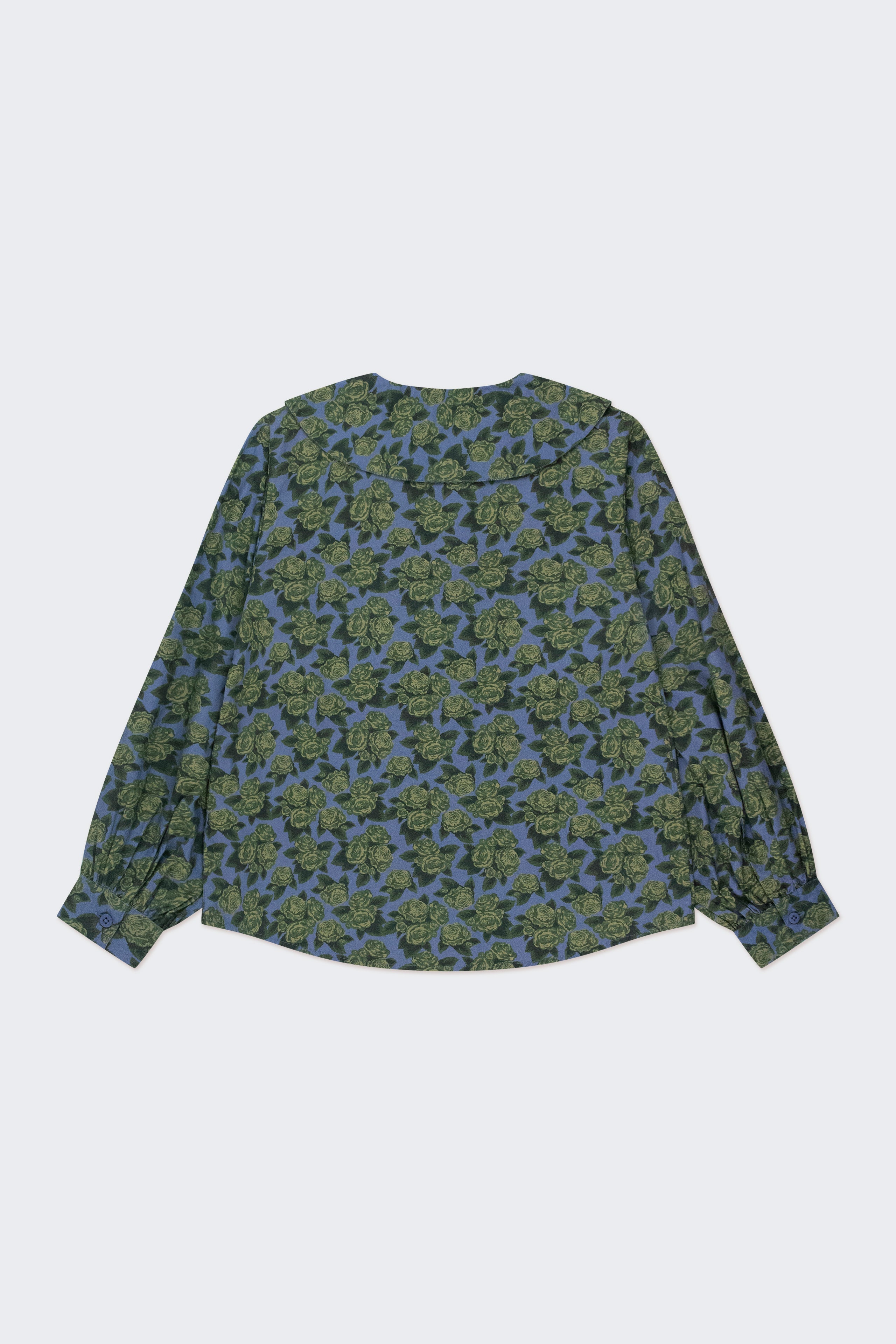 BLUSA BOTONES ROSAS