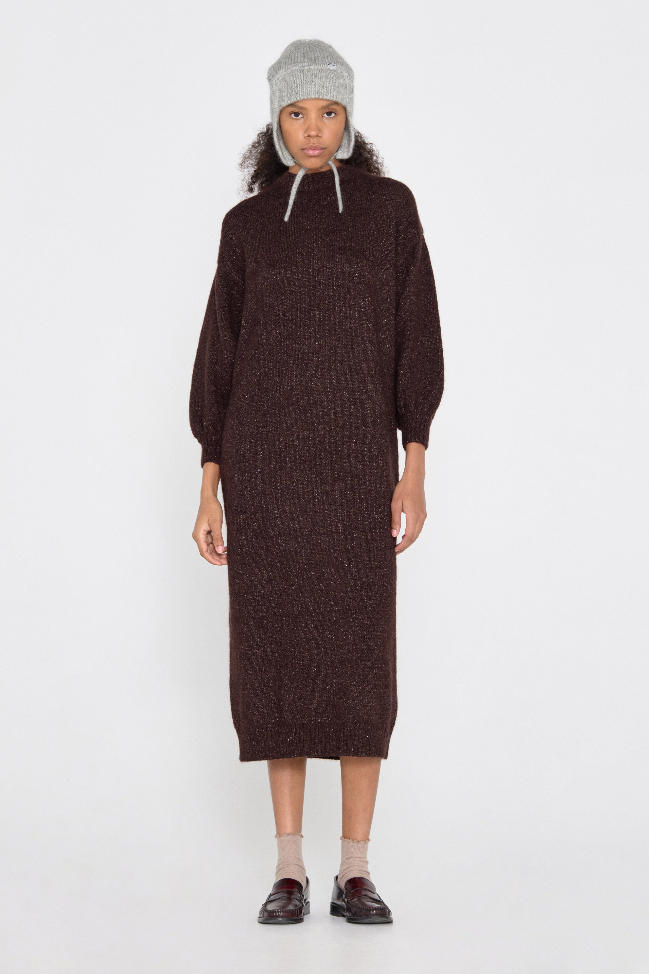 STRICKKLEID AUS MOHAIR