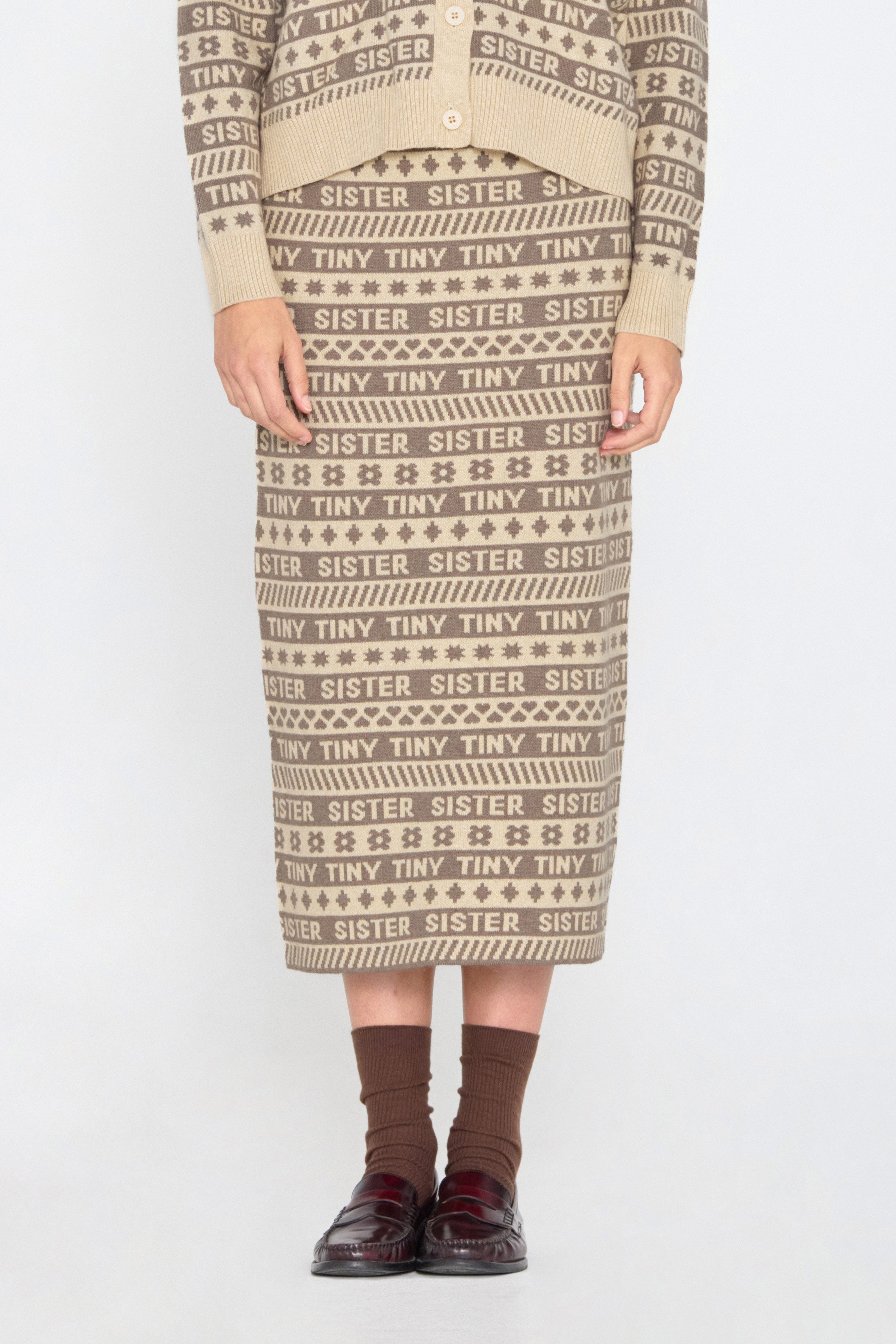 JUPE EN JACQUARD
