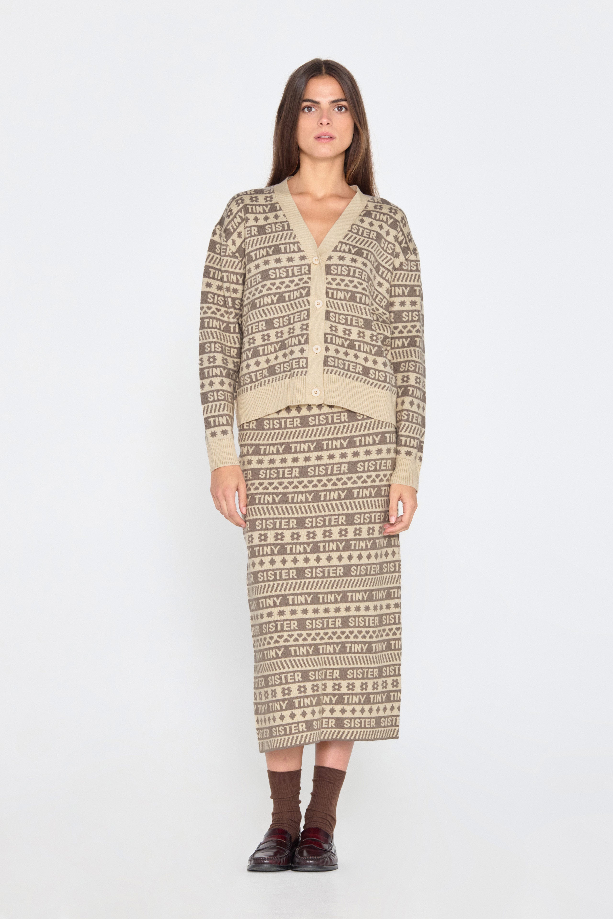 JUPE EN JACQUARD
